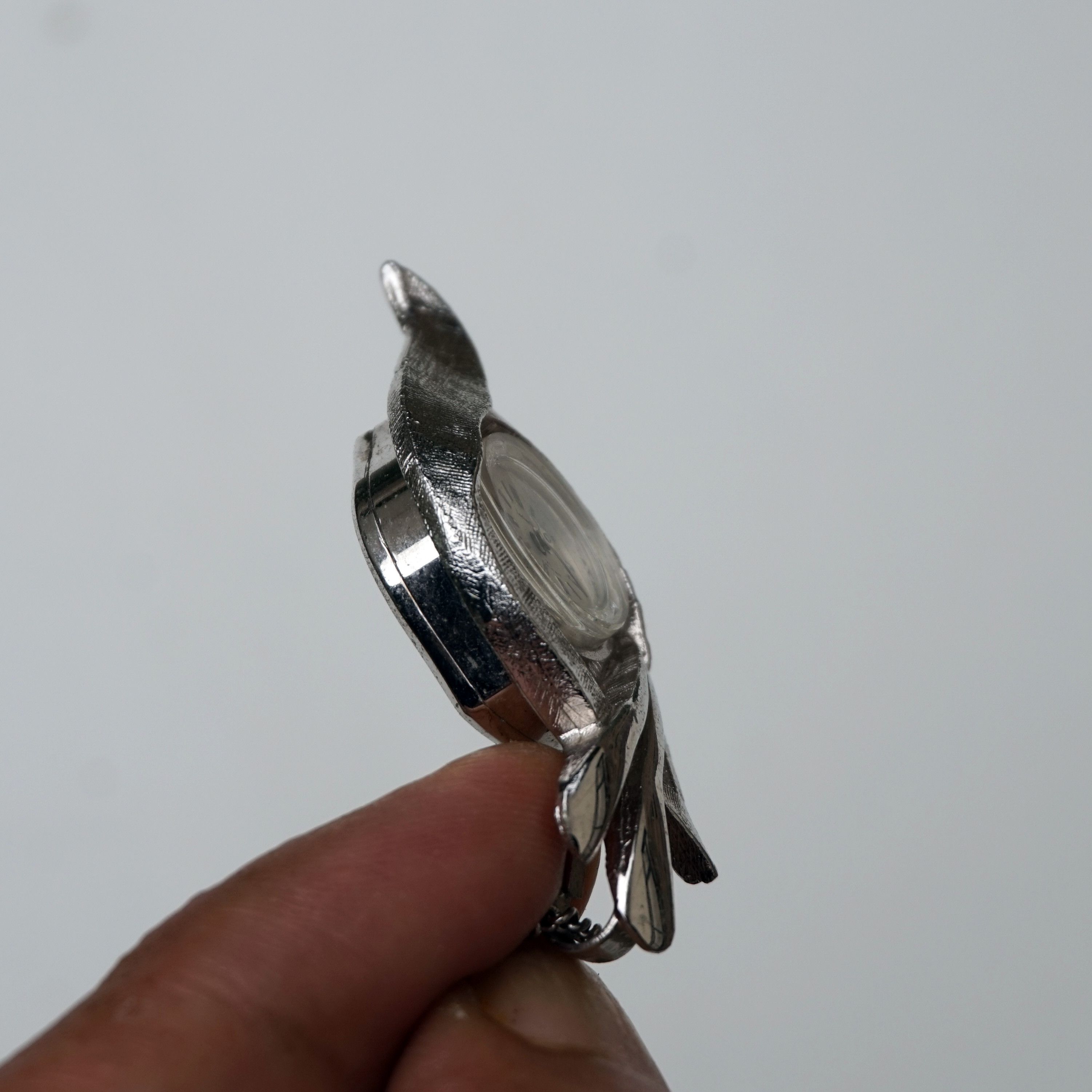 Japanese Brand × Orient 80s Orient Ladies Own Manual Winding necklace silver watch Size ONE SIZE - 5 Thumbnail