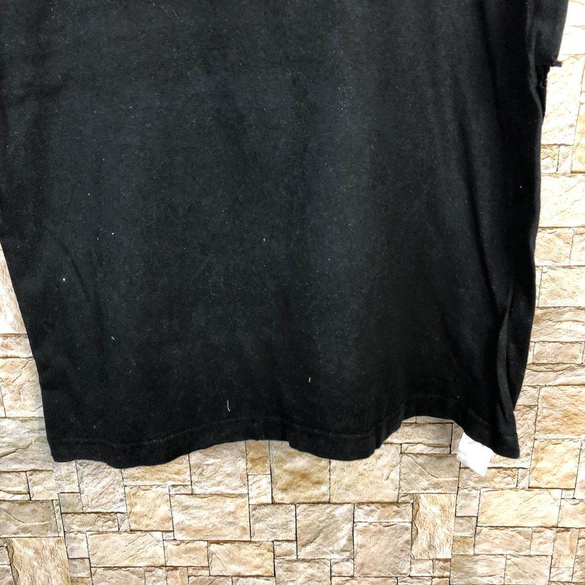 Japanese Brand Ripped distressed Bandai Gundam Cafe Black Tshirt #A493 Size US M / EU 48-50 / 2 - 6 Thumbnail