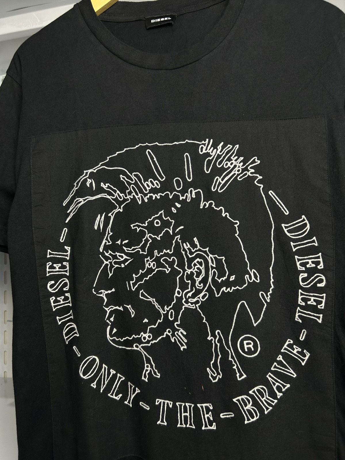 Diesel Diesel Punk Logo Y2k style Size US L / EU 52-54 / 3 - 3 Thumbnail