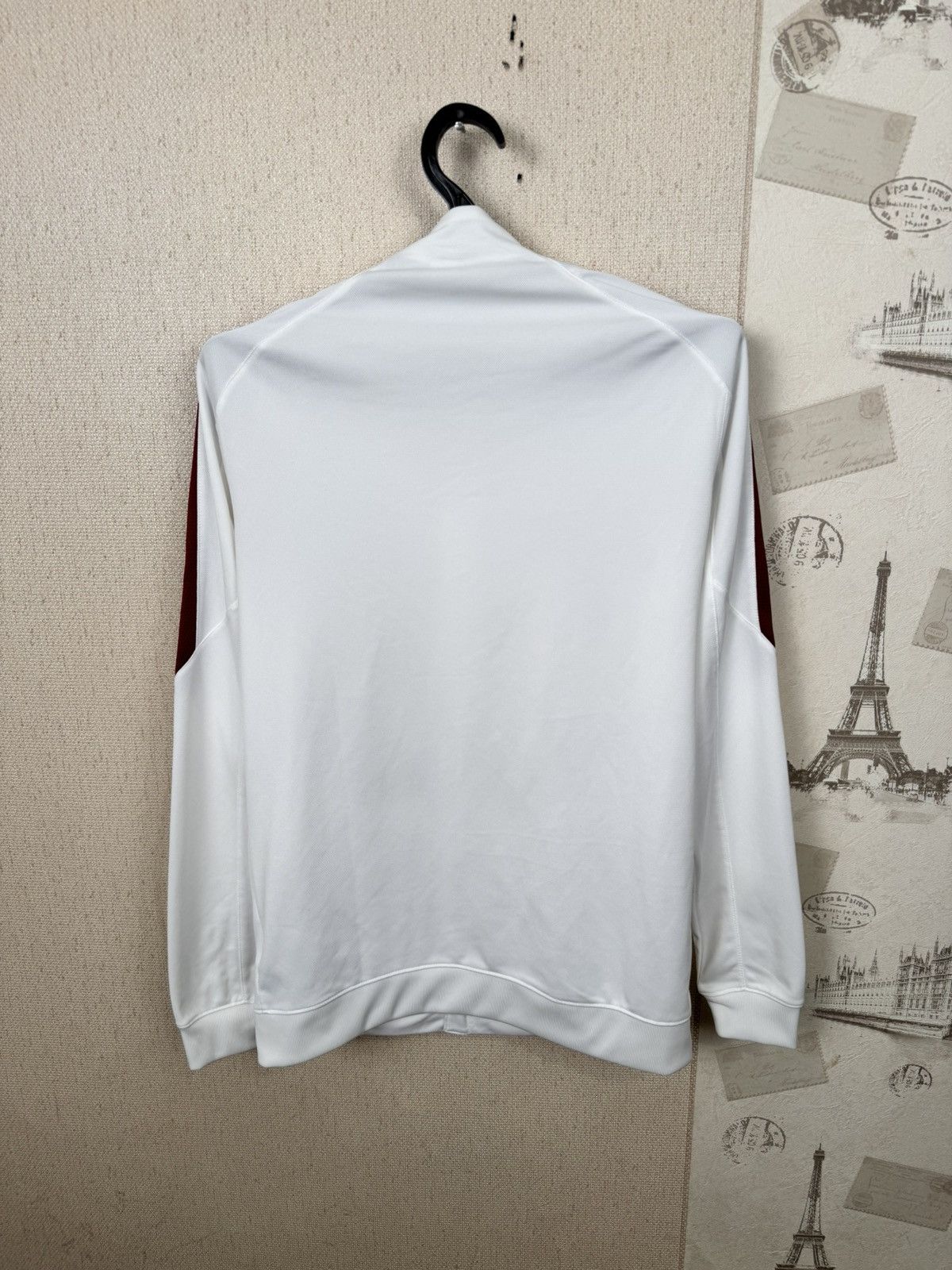 Nike Vintage Nike AS Roma Jacket Socer Full Zip Track M Blokecore Size US M / EU 48-50 / 2 - 2 Thumbnail