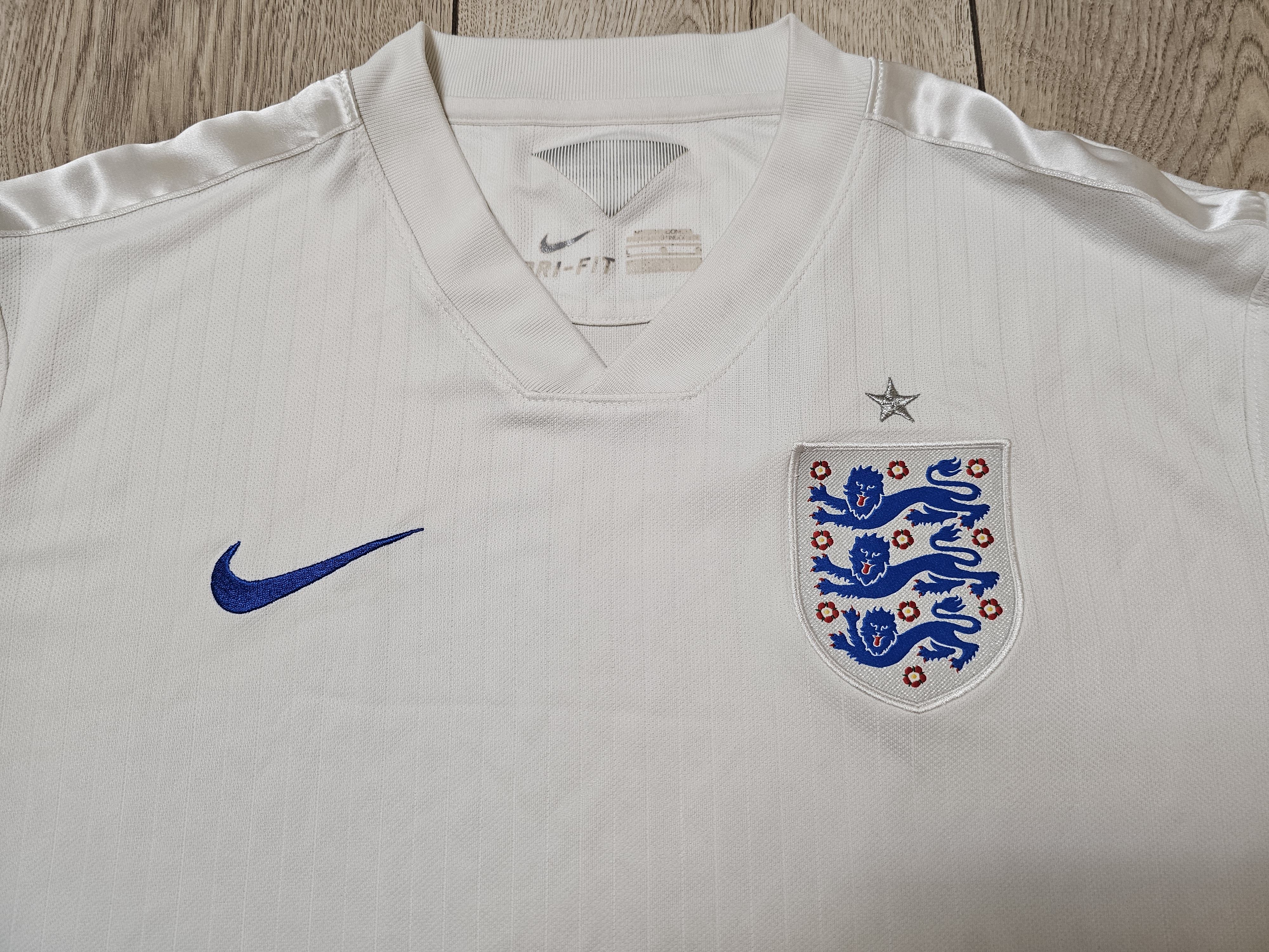 Nike ENGLAND 2014 2016 HOME FOOTBALL SHIRT SOCCER JERSEY Size US L / EU 52-54 / 3 - 3 Thumbnail