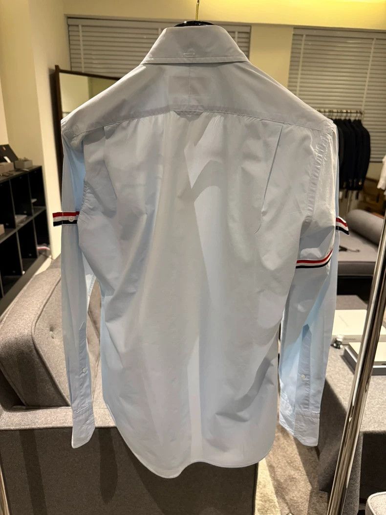 Thom Browne Thom BrowneClassic double-sleeved shirt 2503-Nextarrow Size US M / EU 48-50 / 2 - 2 Thumbnail