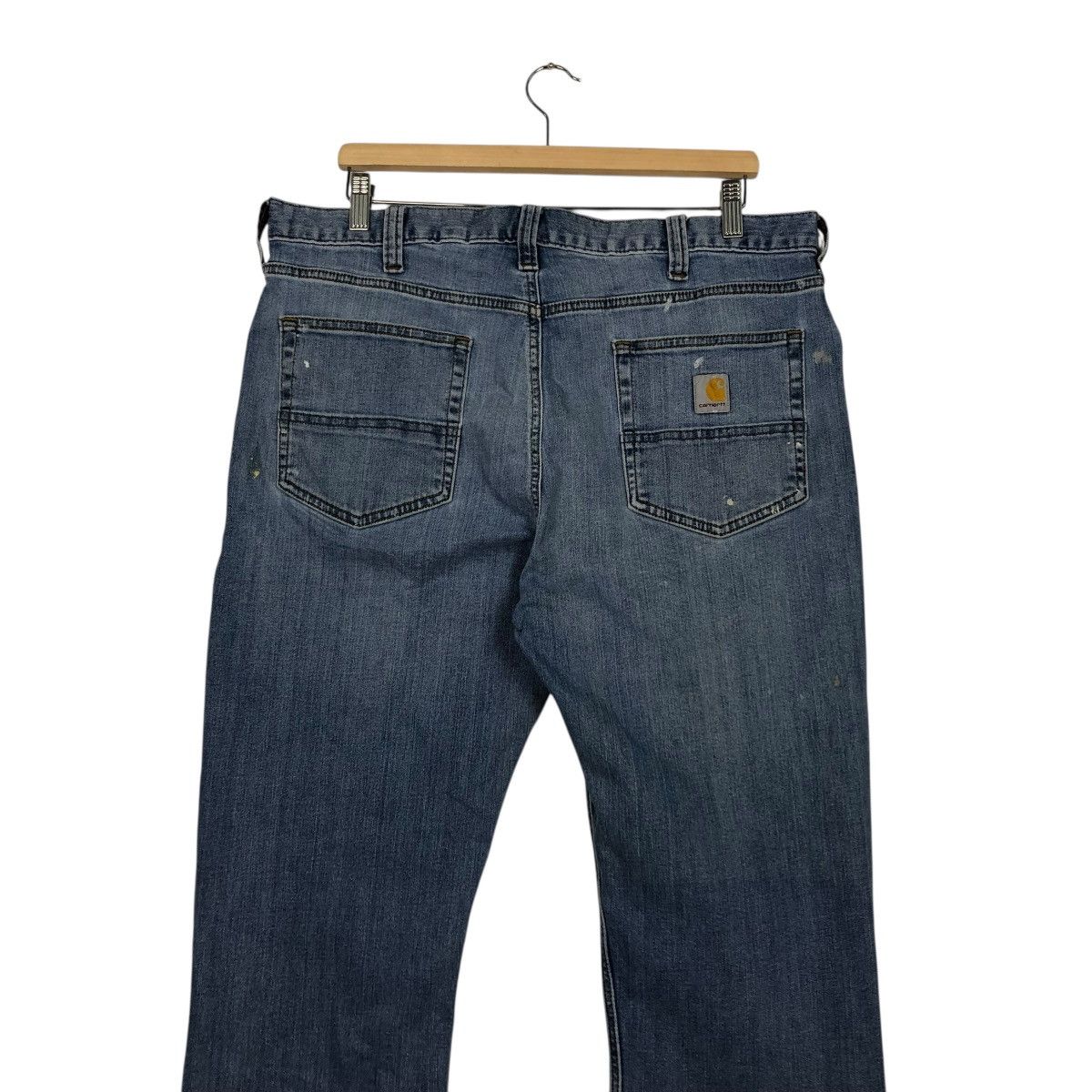 Carhartt 🔥CONSTRUCTION DESIGN VINTAGE CARHARTT DISTRESSED RUGGED FLEX Size US 36 / EU 52 - 12 Thumbnail