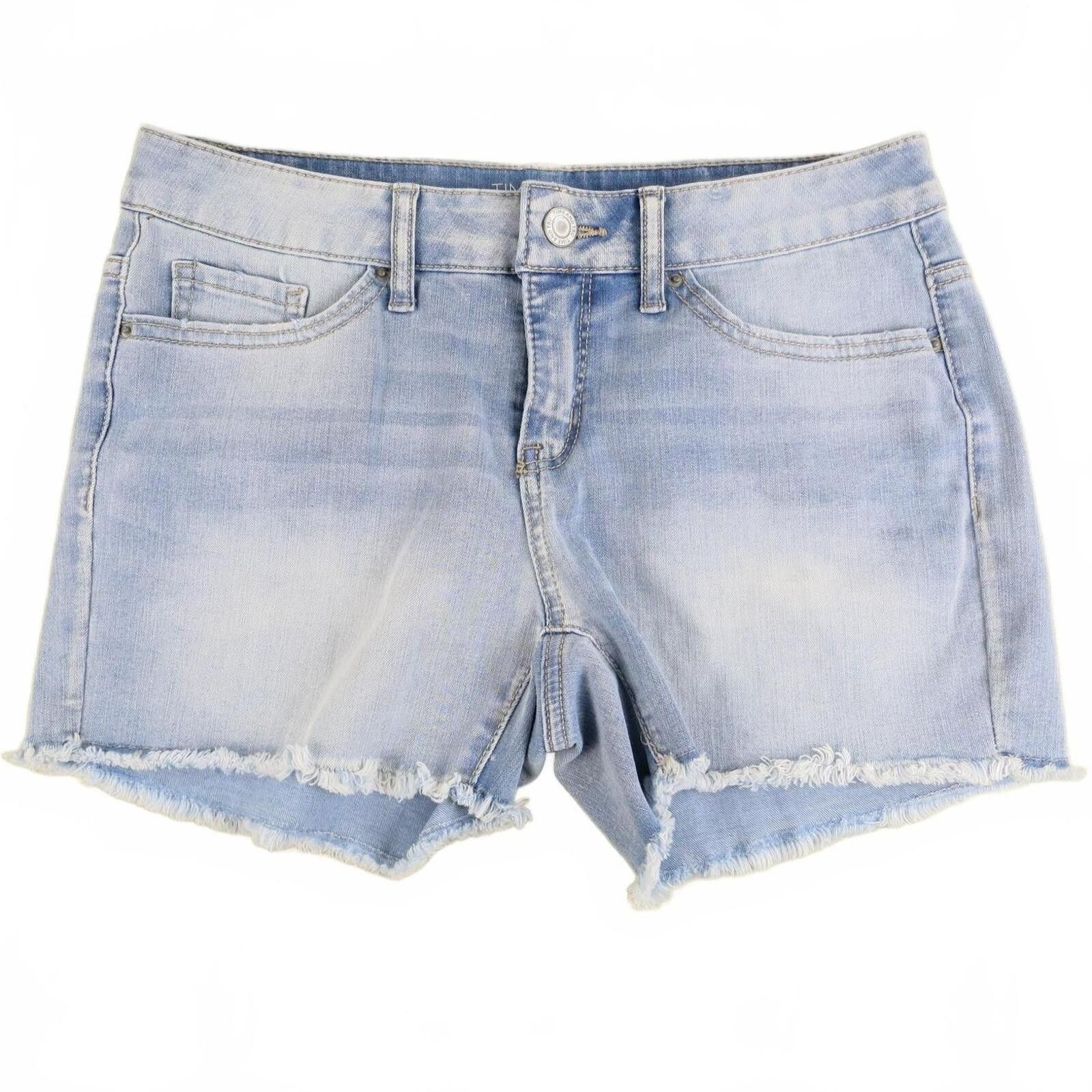 Other Time and Tru Women's Denim Shorts Size 6 Mid-Rise Light Wash Size 28" / US 6 / IT 42 - 1 Thumbnail