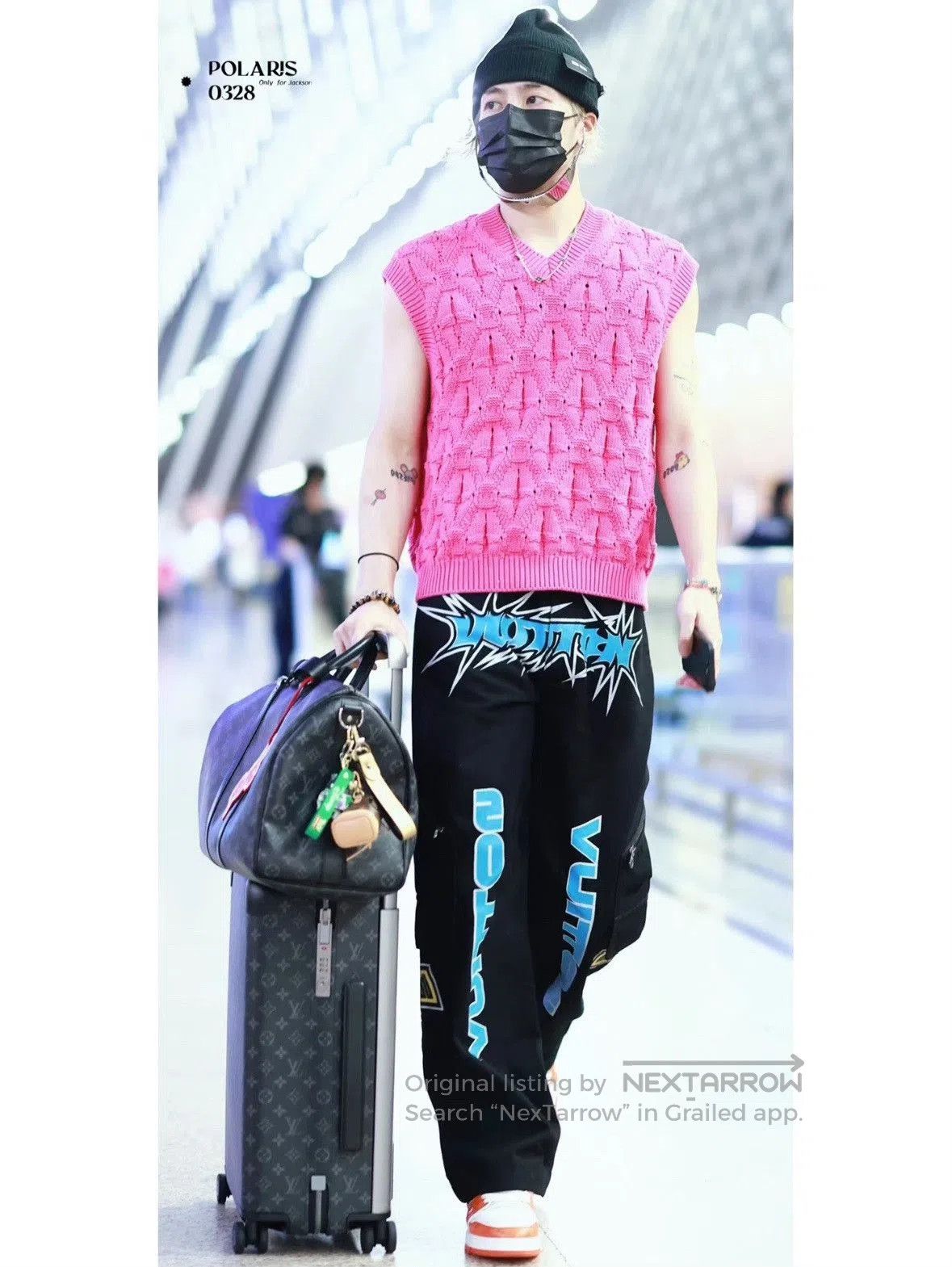 Louis Vuitton Louis Vuitton FW23 Graffiti Cargo Jeans. Size US 36 / EU 52 - 8 Thumbnail