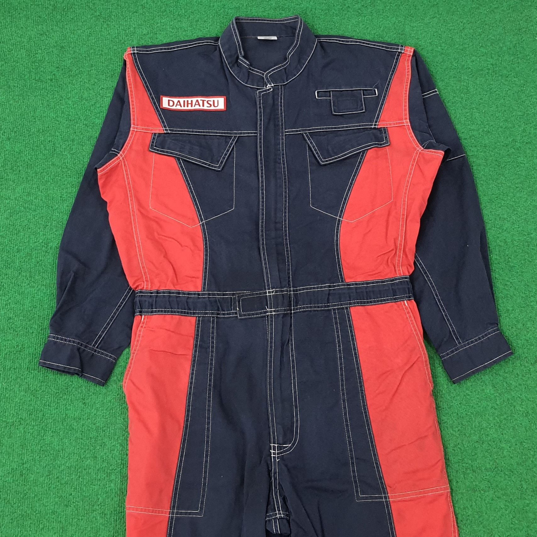 Japanese Brand × Vintage Vintage DAIHATSU Japan Racing Motorsports Coverall C232N4 Size US L / EU 52-54 / 3 - 3 Thumbnail