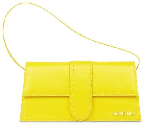 Jacquemus o1mle0325 Size: OS / Le Bambino Long Bag in Yellow Size ONE SIZE - 2 Thumbnail