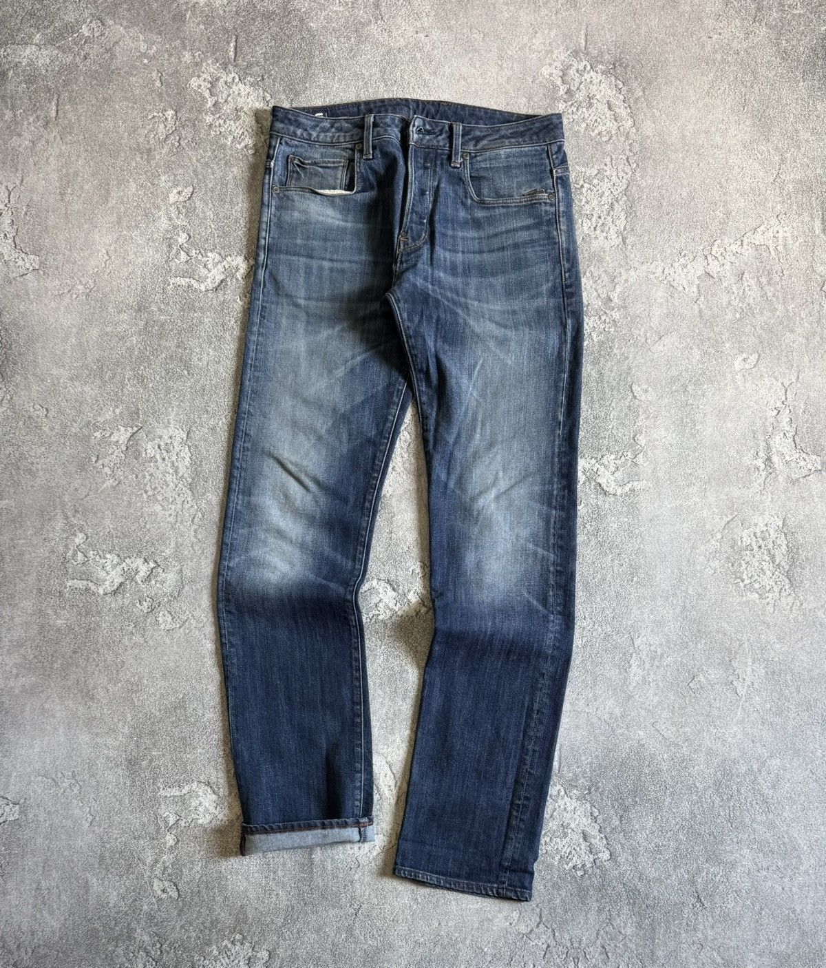 G-Star G star raw 33/34 defend straight denim pants trouser jeans Size US 33 - 4 Thumbnail