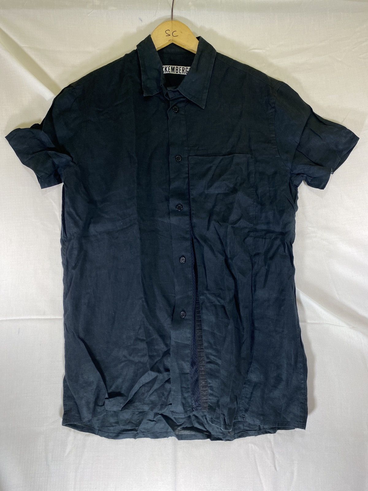 Dirk Bikkembergs wool taped shirt Size US M / EU 48-50 / 2 - 1 Thumbnail