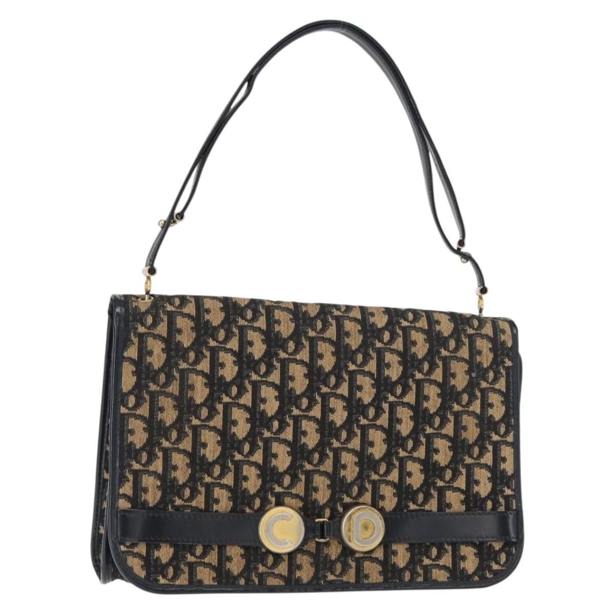 Dior Christian Dior Vintage Trotter Shoulder Bag Canvas Size ONE SIZE - 1 Thumbnail