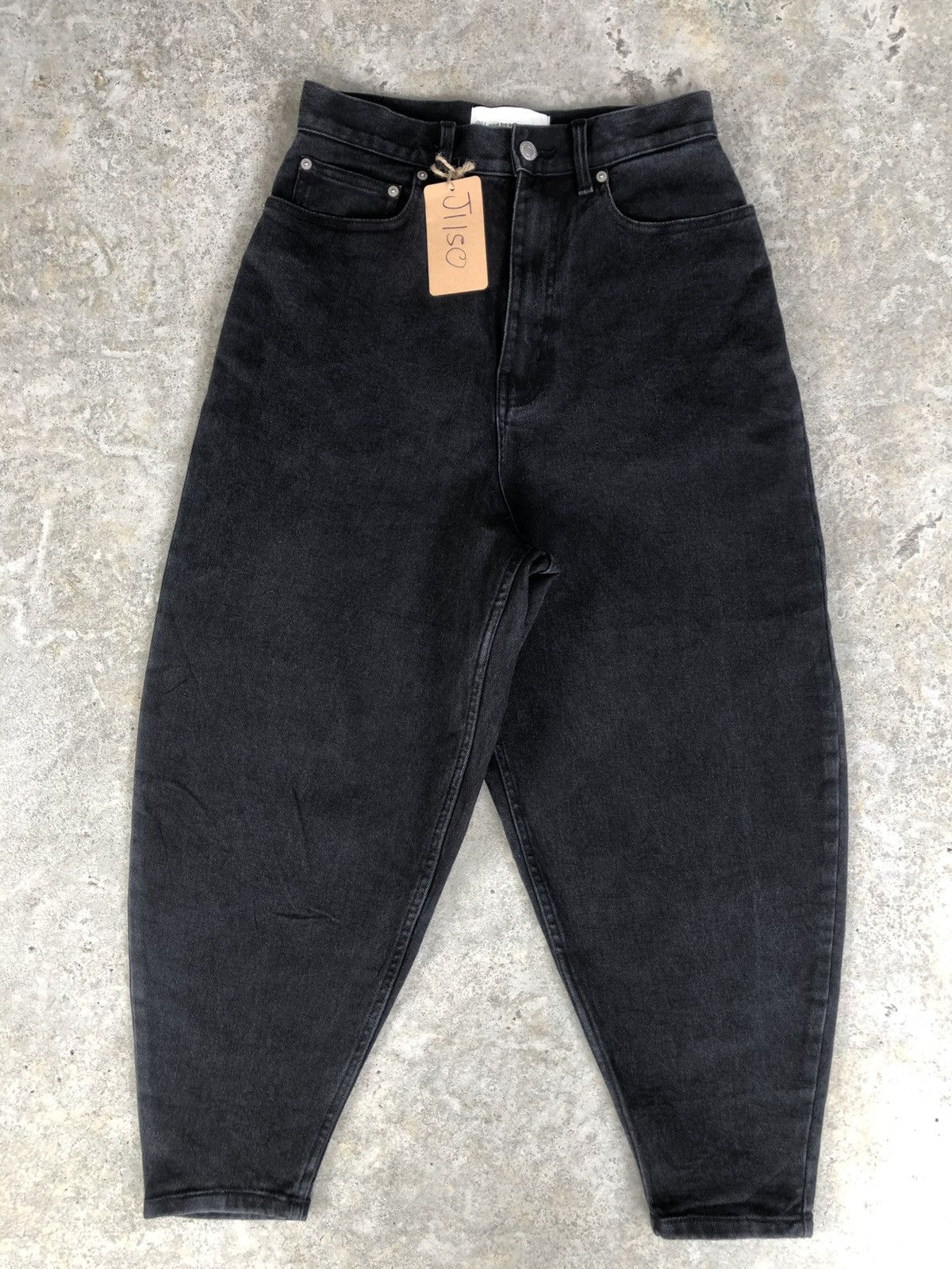 Balloon Jean Gu and beautiful people baggy jean crotch pants