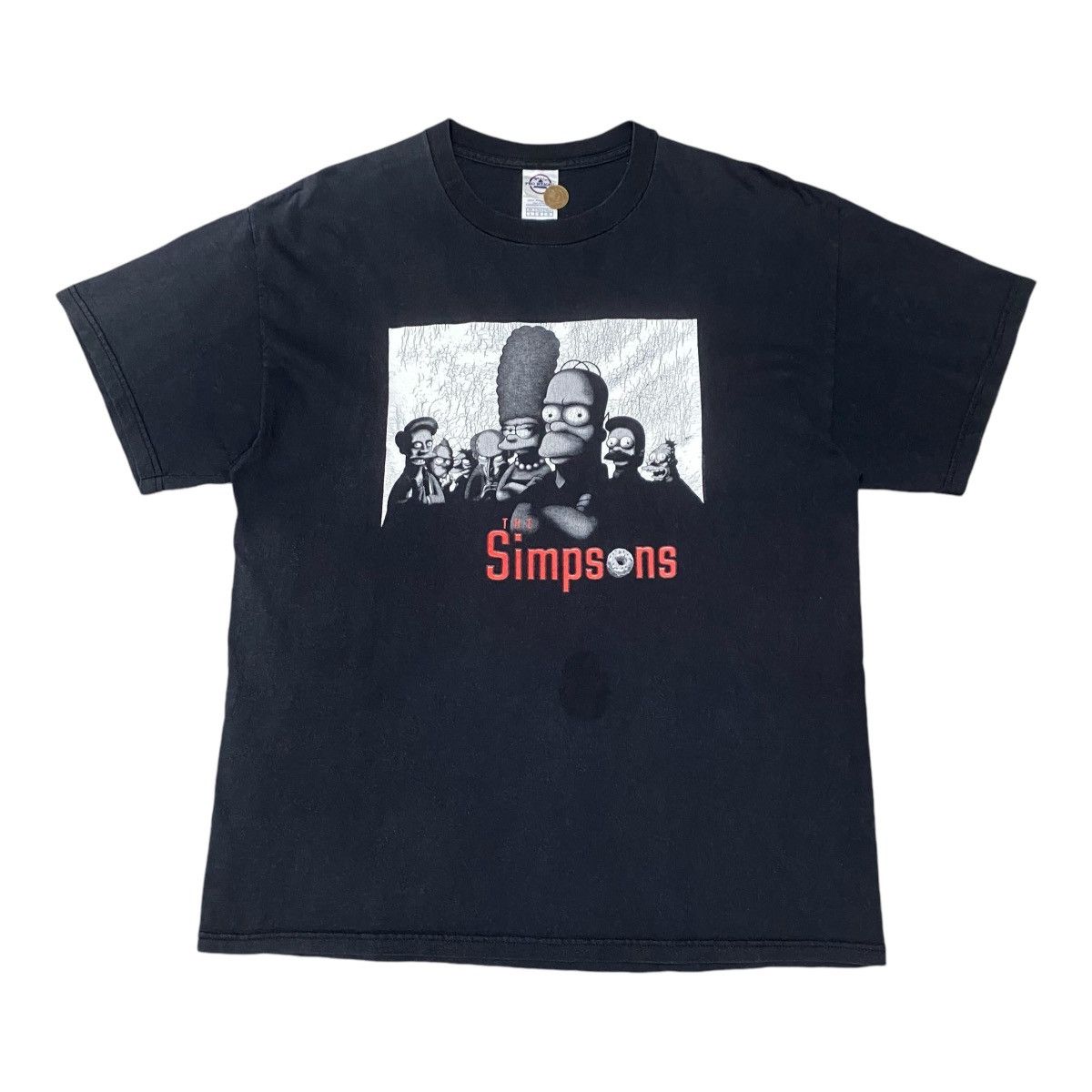 Cartoon Network × The Simpsons × Vintage THE SIMPSONS CARTOON SUPRANOS MOVIE PARODY TEE Size US L / EU 52-54 / 3 - 1 Thumbnail