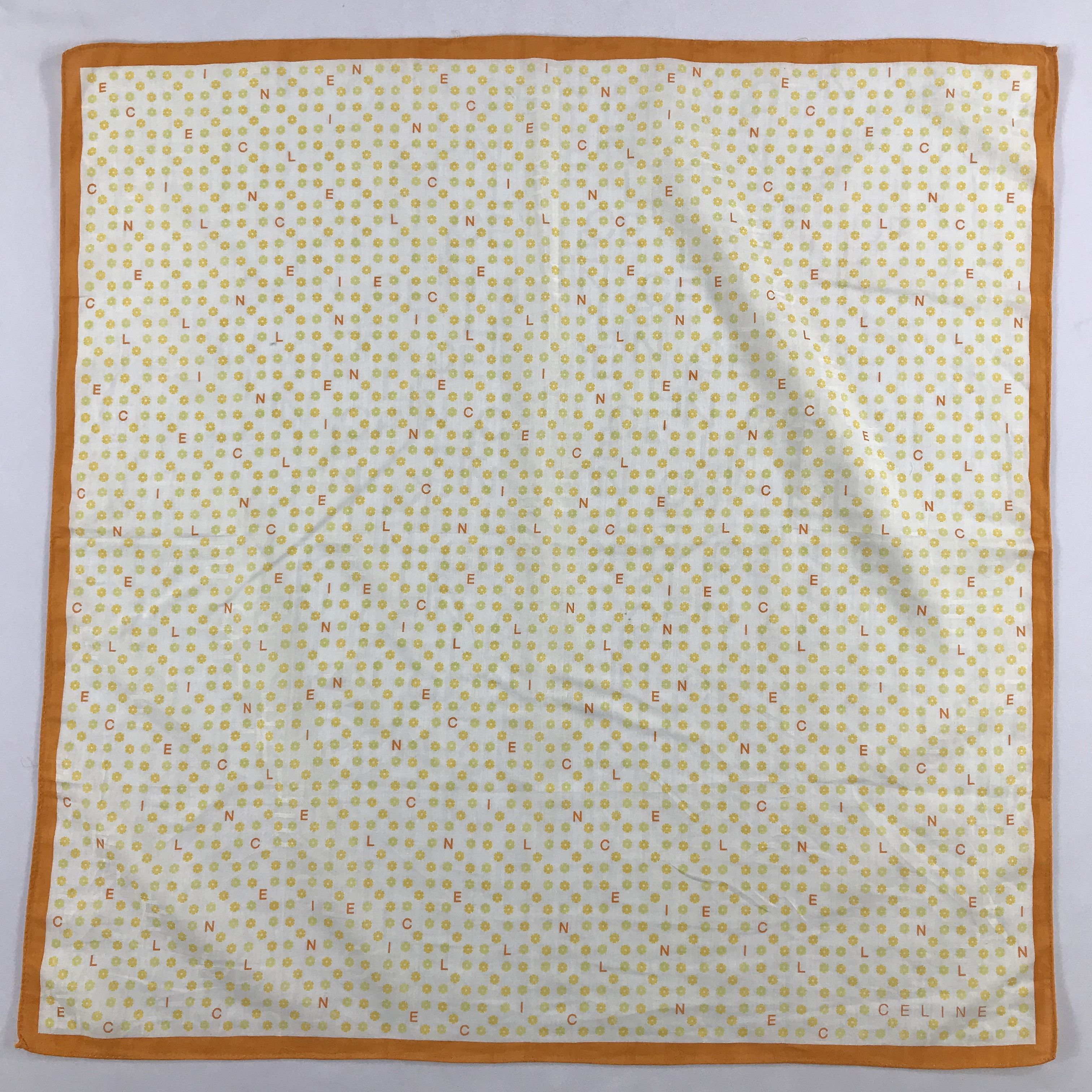 Celine × Vintage Celine Bandana / Handkerchief / Neckerchief - S2473 Size ONE SIZE - 1 Thumbnail
