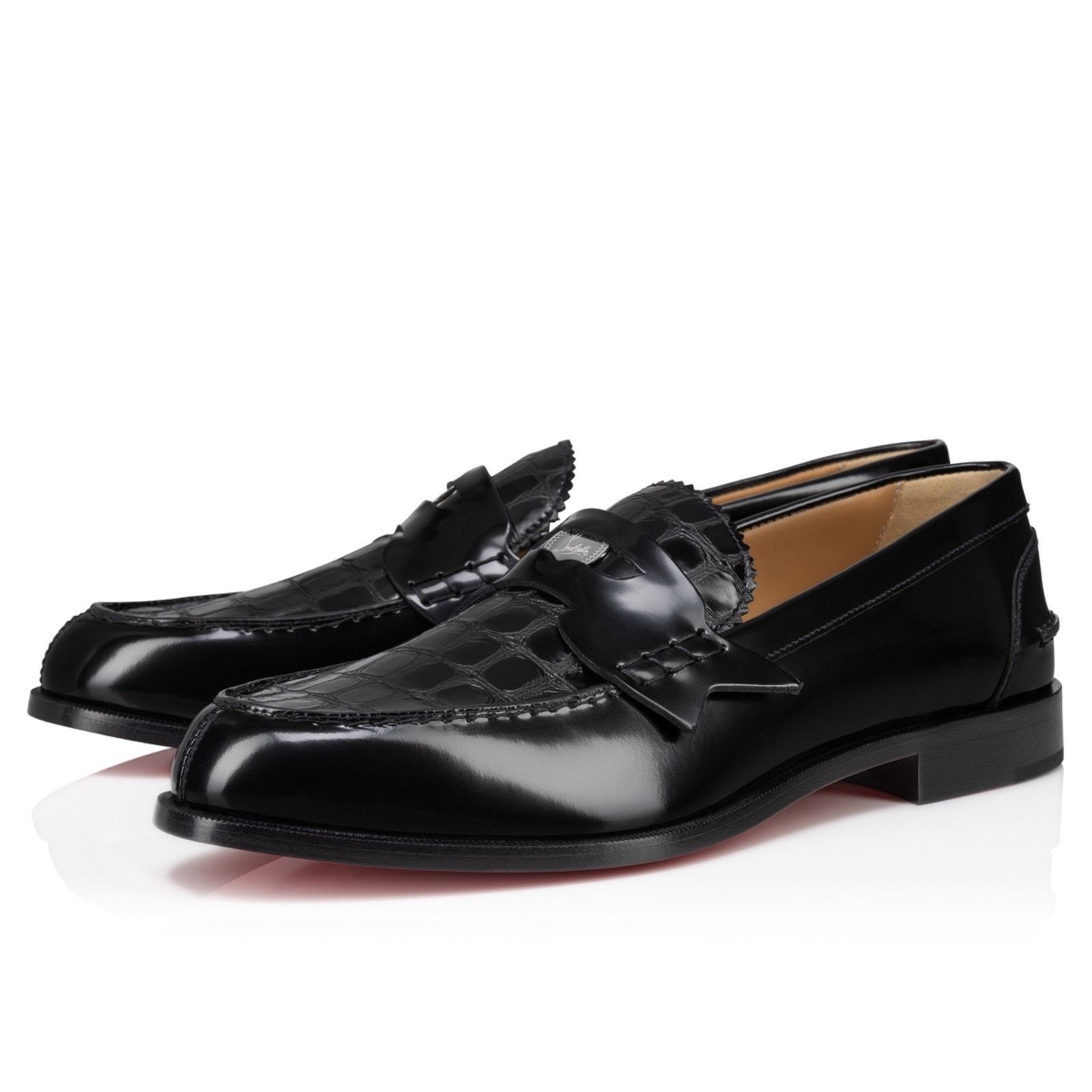 Christian Louboutin Christian Louboutin Calf Leather Slip On Dress Loafer 42 9 Size US 9 / EU 42 - 1 Thumbnail