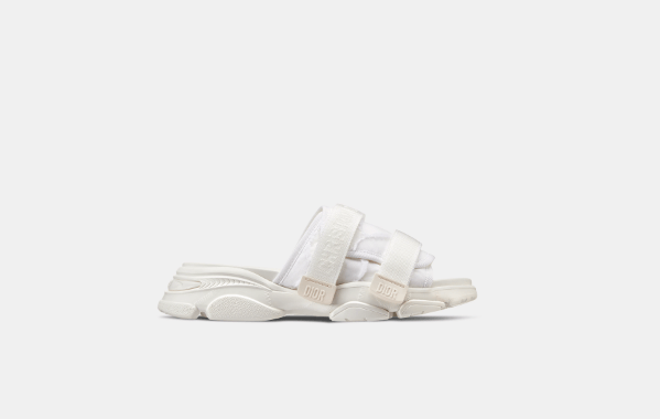image of Dior O1Bcso1Str0224 Wander Slide In White, Women's (Size 5)