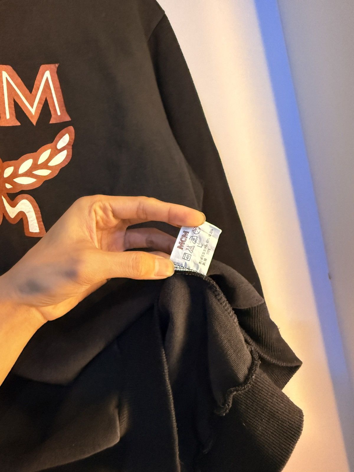 MCM MCM big logo sweatshirt Size L / US 10 / IT 46 - 3 Thumbnail