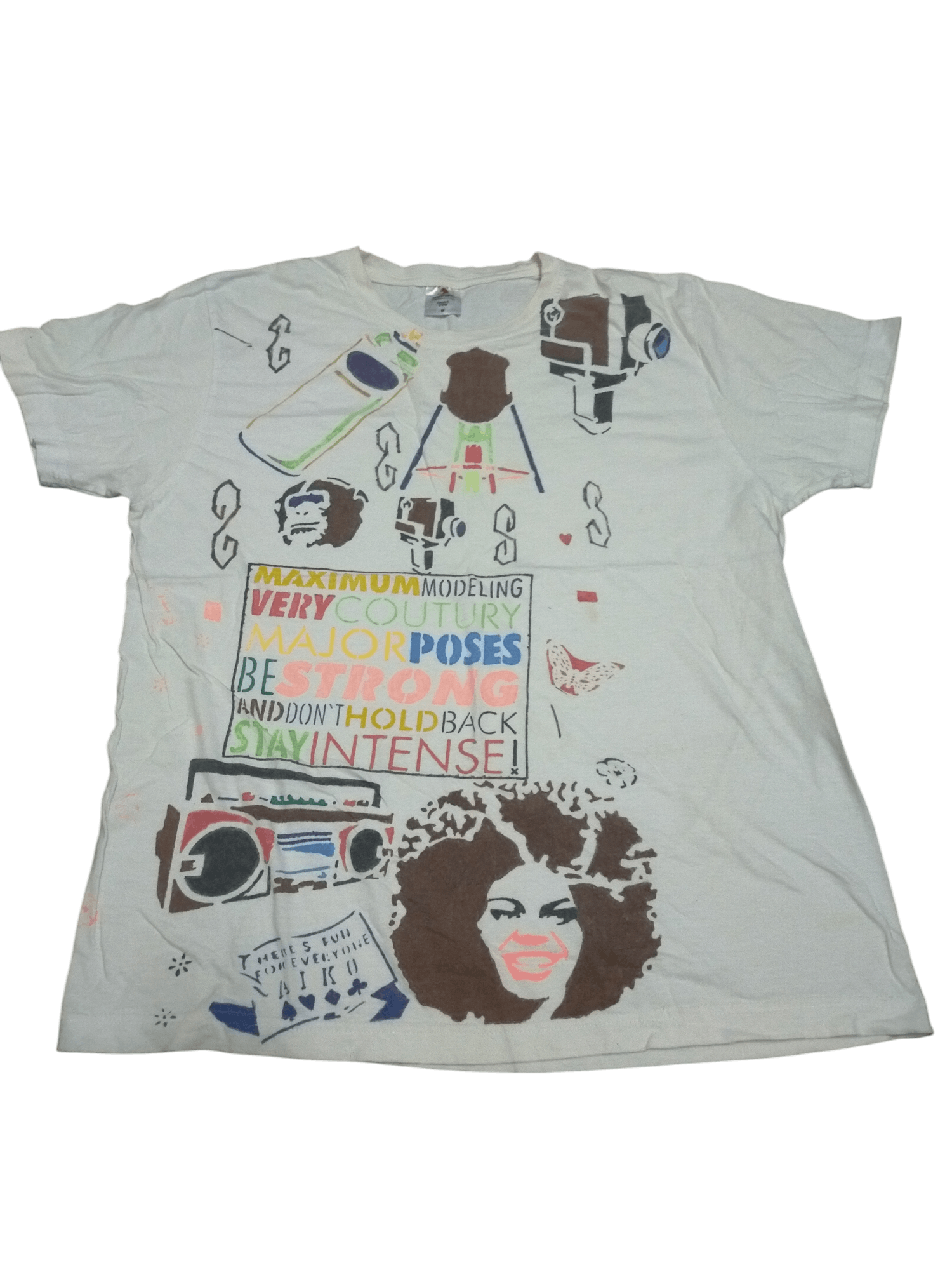 Vintage vintage graffiti stedman Size US M / EU 48-50 / 2 - 1 Thumbnail