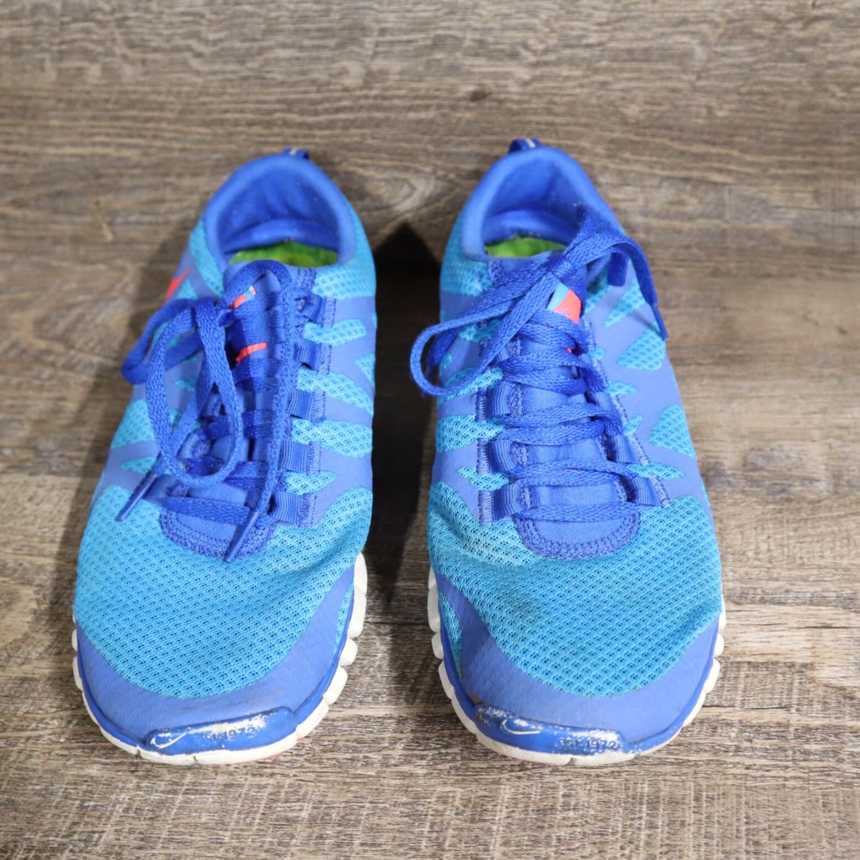 Nike Nike Free 3 Running Shoes Nike Womens Low Top Lace Up 9.5 Blue Purple 454079-404 Womens Nike Run 2011 Shoes Size L / US 10 / IT 46 - 3 Thumbnail