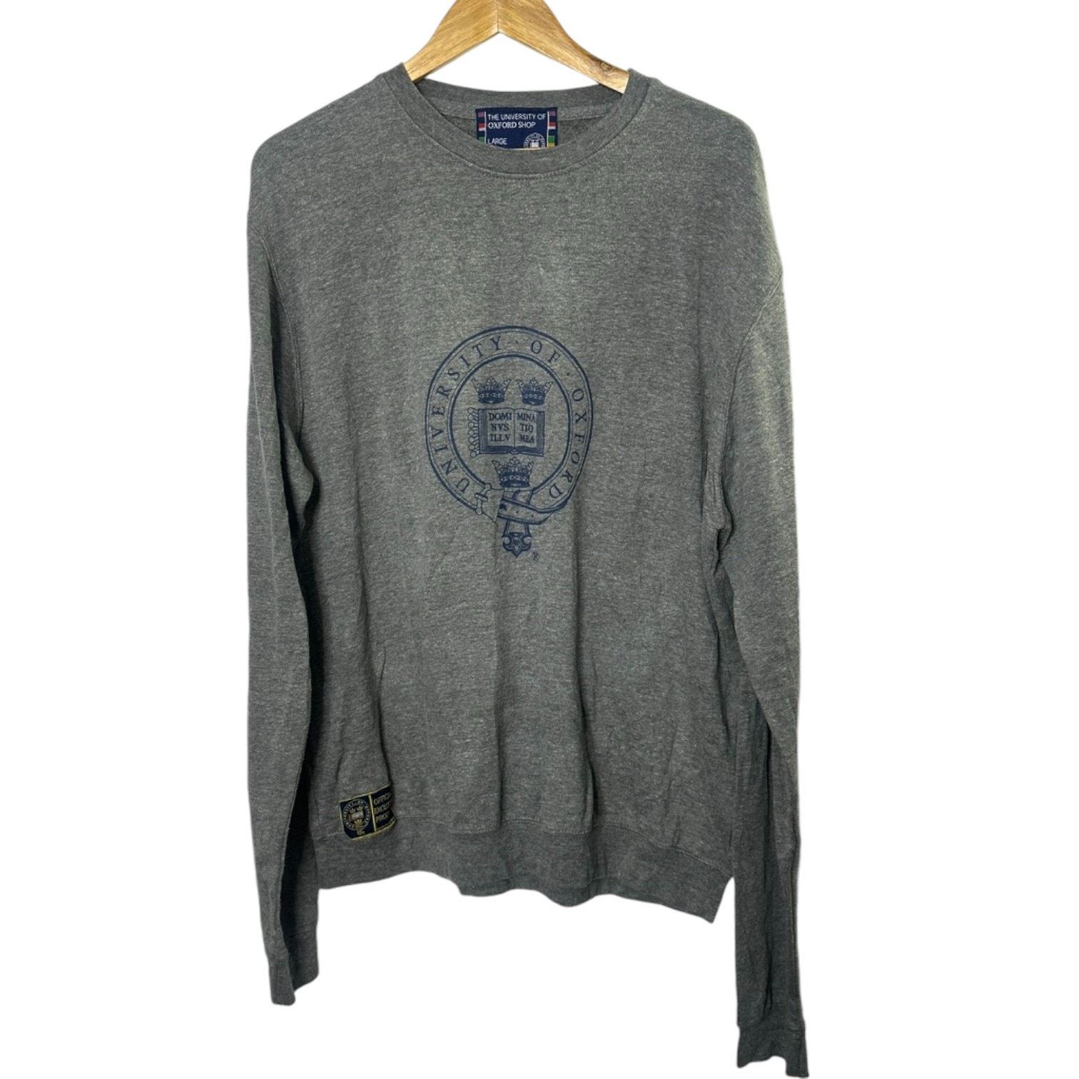 Other The University Of Oxford Gray Sweatshirt Men's Large Size US L / EU 52-54 / 3 - 1 Thumbnail