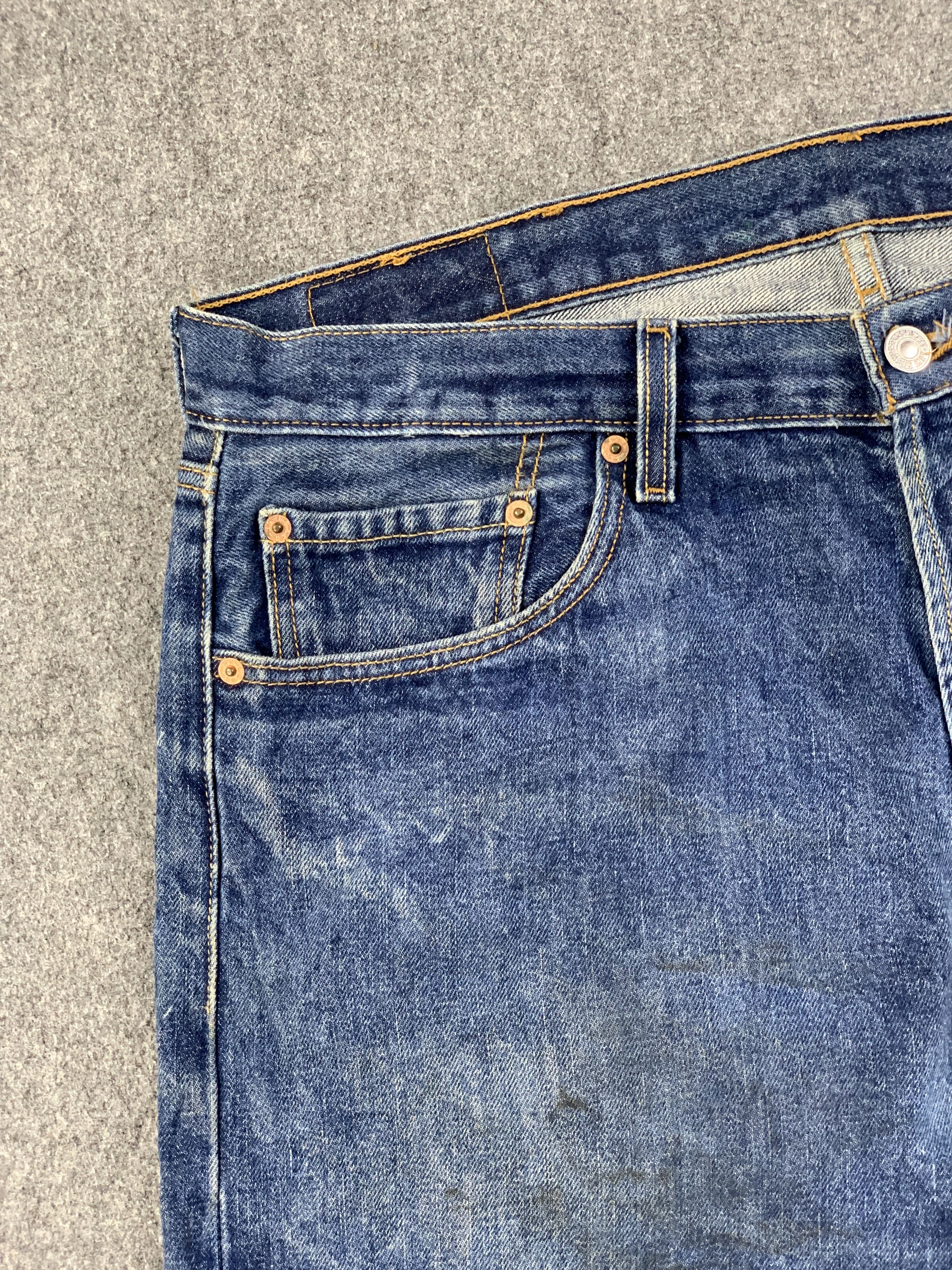 Levi's × Vintage Vintage Levis 501 Faded Blue Jeans DP2204 Size US 38 / EU 54 - 12 Thumbnail