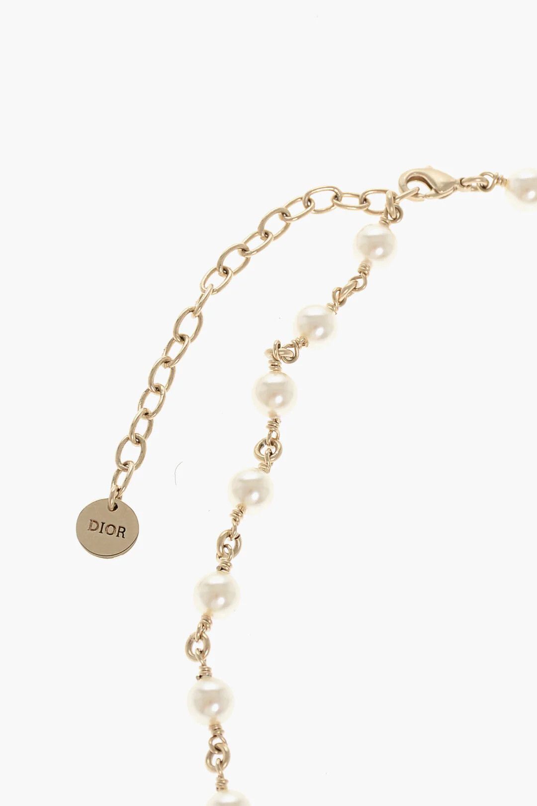 Dior o1mm0326 Size: OS / Brass Necklace in Gold Size ONE SIZE - 3 Thumbnail