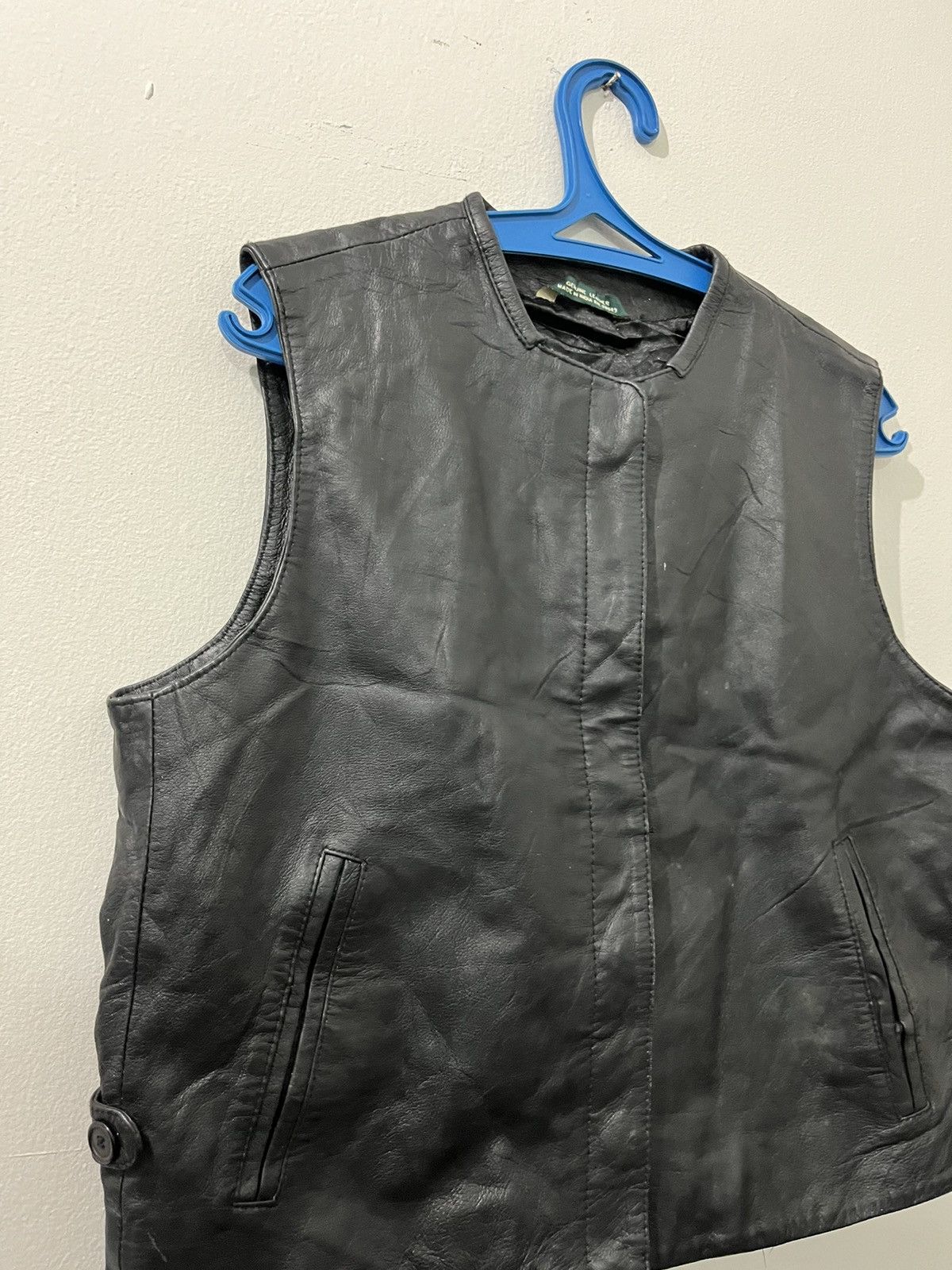 Harve Benard Harve’ Benard by Benard Holtzman Genuine Leather Vests Size M / US 6-8 / IT 42-44 - 2 Thumbnail