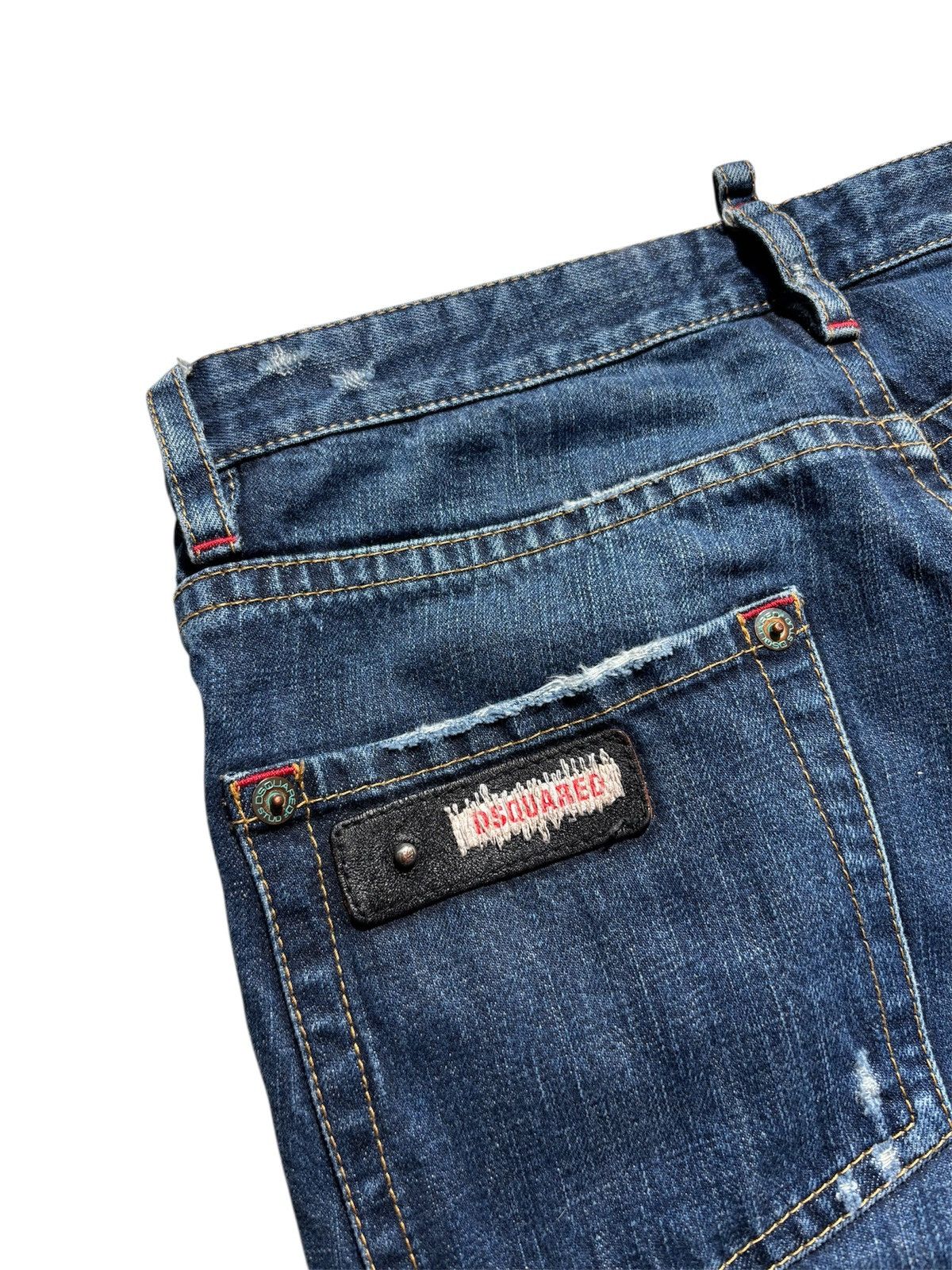 Dsquared2 Dsquared2 Jeans Distressed Vintage Japanese Style Y2K Size US 32 / EU 48 - 8 Thumbnail