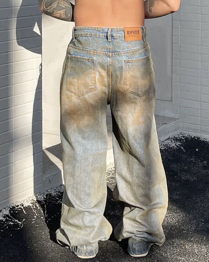 Japanese Brand × Vintage Ripped Jeans Streetwear Y2k Distressed Vintage Denim Pants Size US 26 / EU 42 - 3 Thumbnail