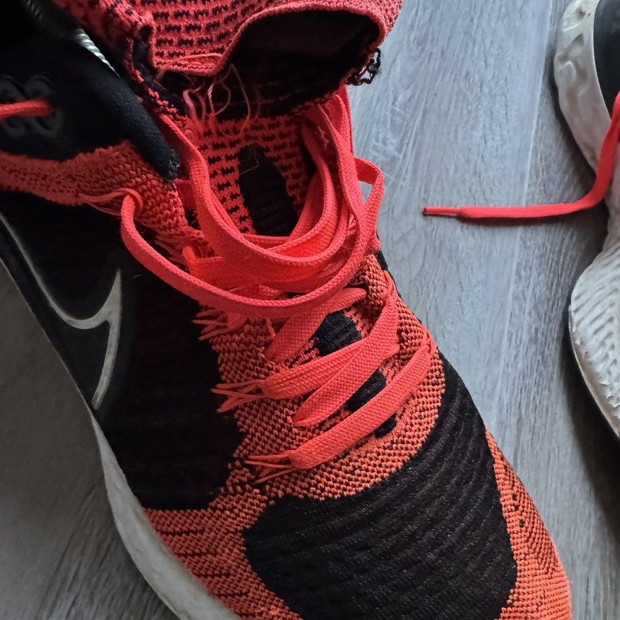 Nike × Vintage NIKE • React Infinity Run Flyknit 2 (12M) Size US 12 / EU 45 - 10 Thumbnail