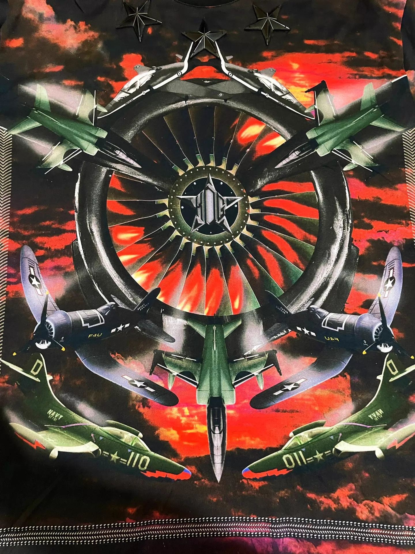 Givenchy Givenchy Rare 3D Star Print Short Sleeve Tee S Size US S / EU 44-46 / 1 - 3 Thumbnail