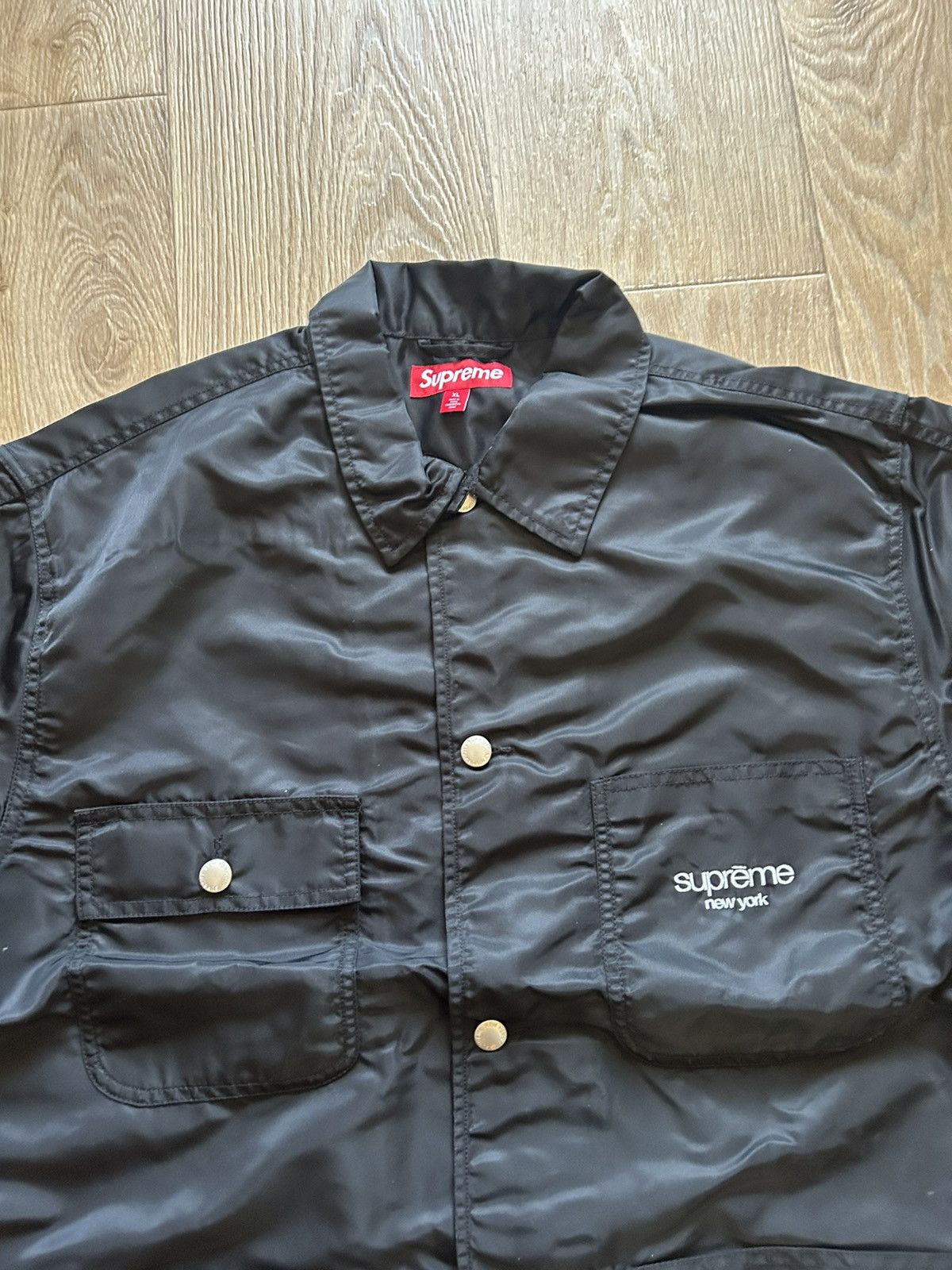 Supreme Supreme Nylon Chore Coat Size US XL / EU 56 / 4 - 5 Thumbnail