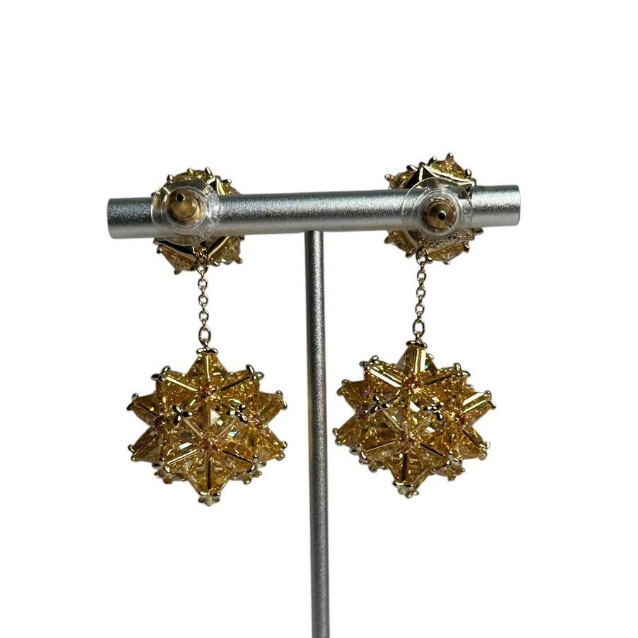 Swarovski Swarovski Curiosa drop earrings three-dimensional Geometric Size ONE SIZE - 7 Thumbnail