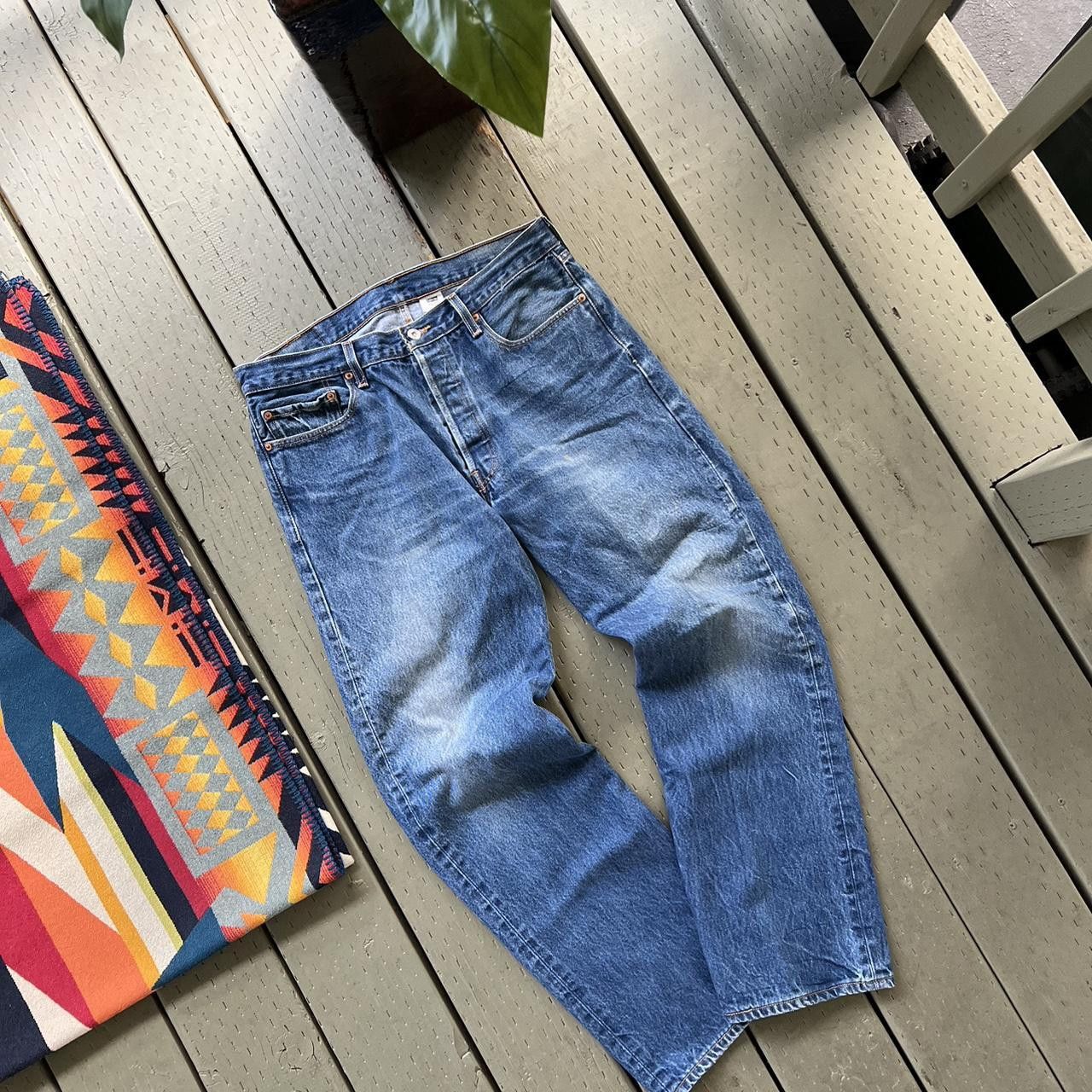 Levi's × Vintage Levis 501 Vintage Denim Jeans Size US 32 / EU 48 - 4 Thumbnail