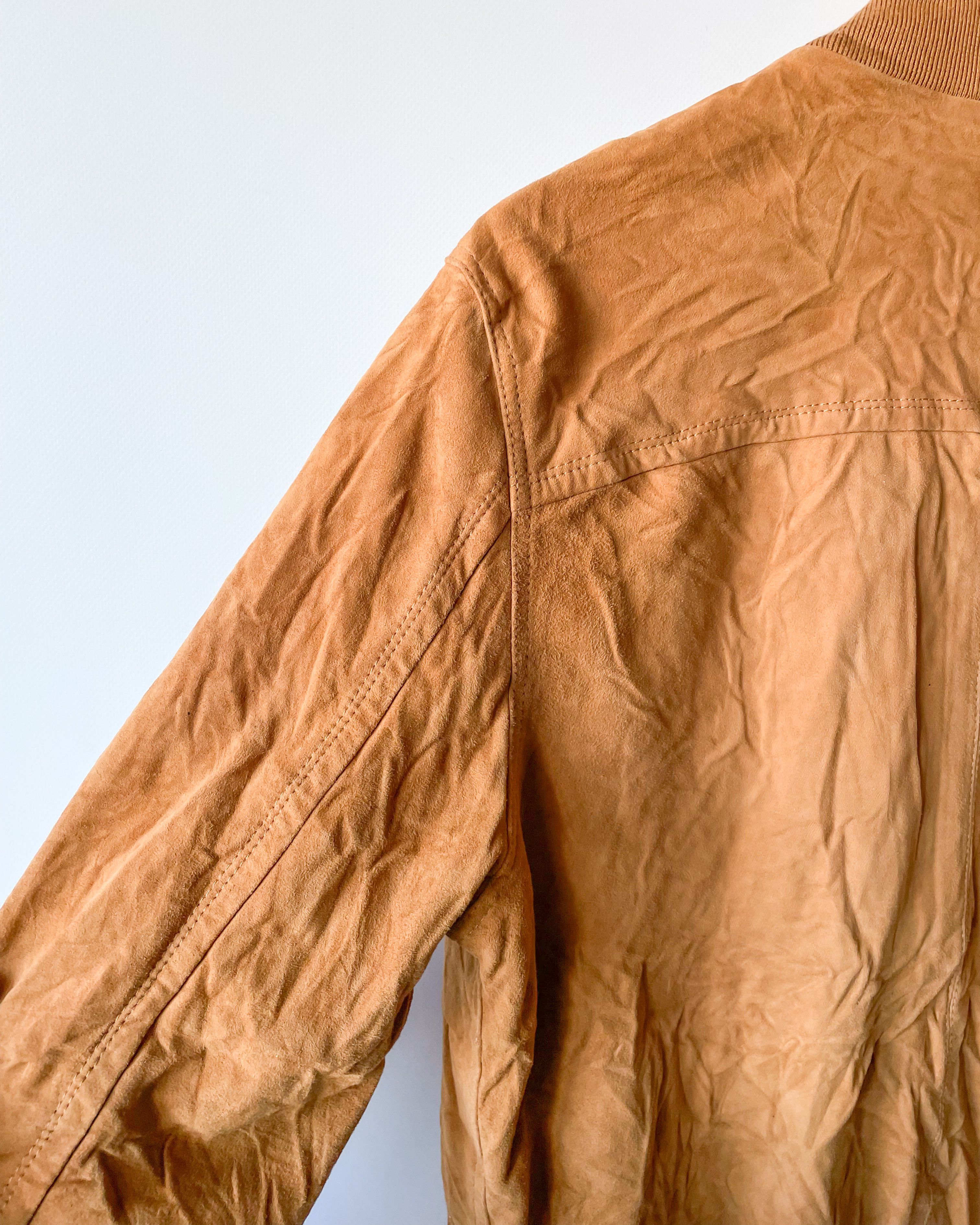 Balmain Balmain Suede Bomber Jacket Size US M / EU 48-50 / 2 - 9 Thumbnail