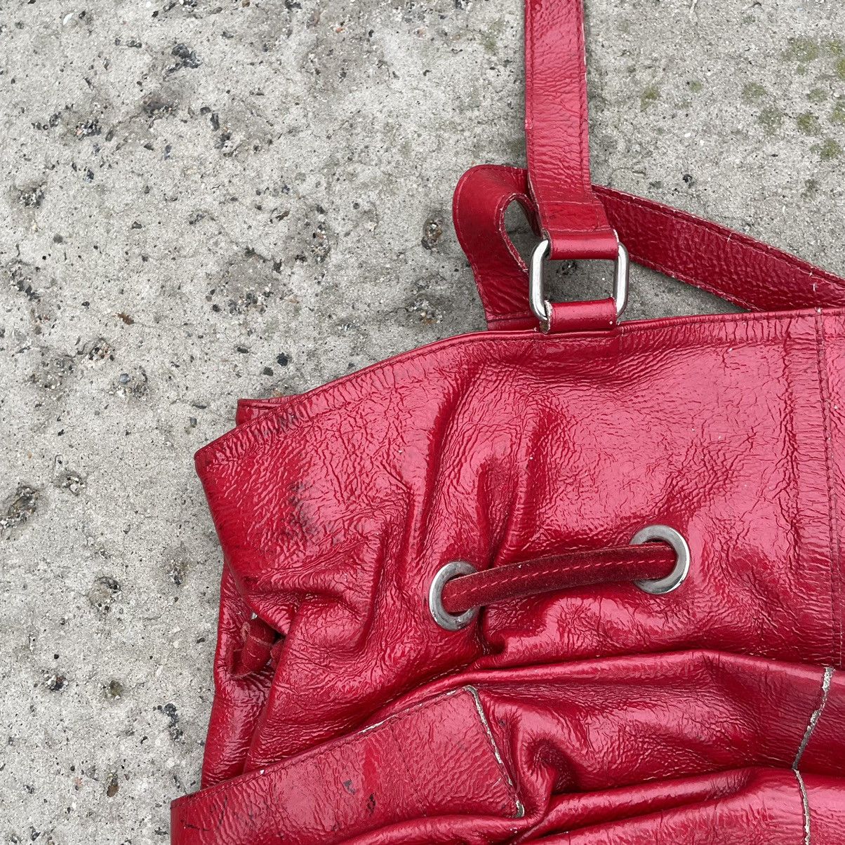 Japanese Brand × Vintage Vintage Madi Pelletteria Genuine Leather Bag Y2K USA Size ONE SIZE - 9 Thumbnail