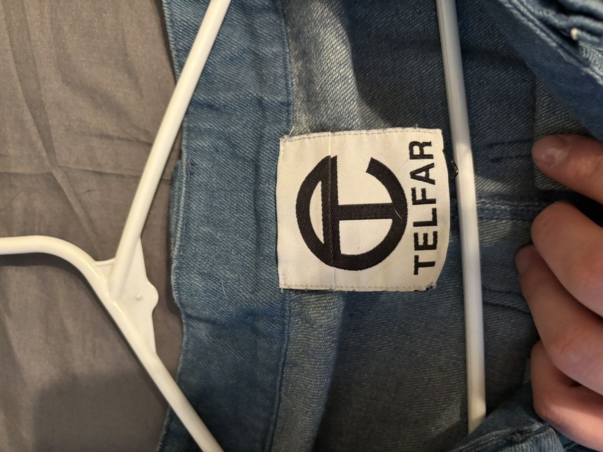 Telfar Telfar Denim Shorts Size US 30 / EU 46 - 4 Thumbnail