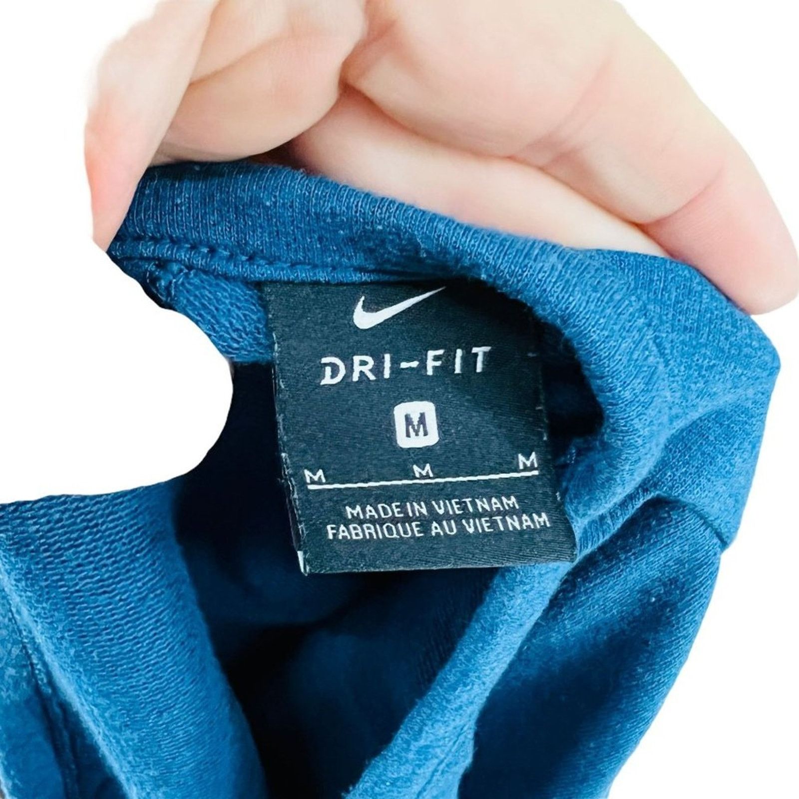 Nike Nike Womens Yoga Long Sleeve Open Back Training Top Blue M Size M / US 6-8 / IT 42-44 - 4 Thumbnail