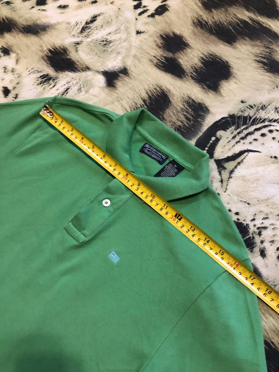 Polo Ralph Lauren Vintage Polo Ralph Lauren Green Polo Size M Size US M / EU 48-50 / 2 - 12 Thumbnail