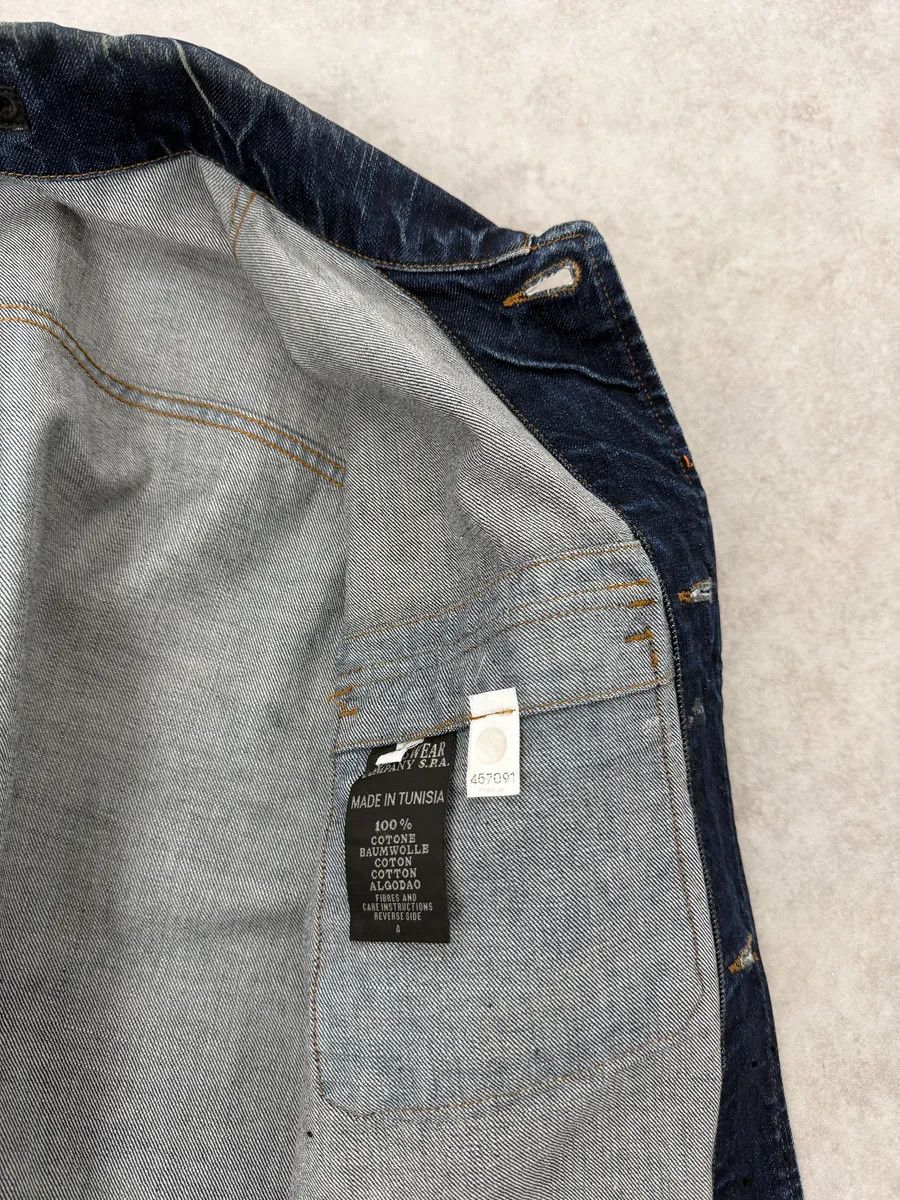 Stone Island 2000s Stone Island Brut Navy Denim Jacket Size US M / EU 48-50 / 2 - 9 Thumbnail