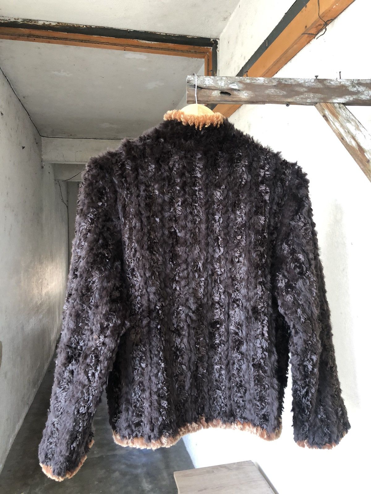 Balmain Nice🚨 Balmain Fur Spanish Rabbit Reversible Jacket Size M / US 6-8 / IT 42-44 - 10 Thumbnail
