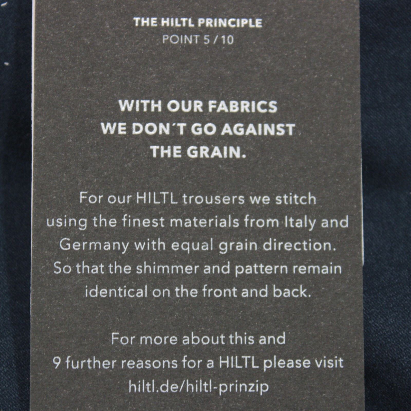 Hiltl Hiltl New with tags Chino Size 34 US In Blue Size US 34 / EU 50 - 7 Thumbnail