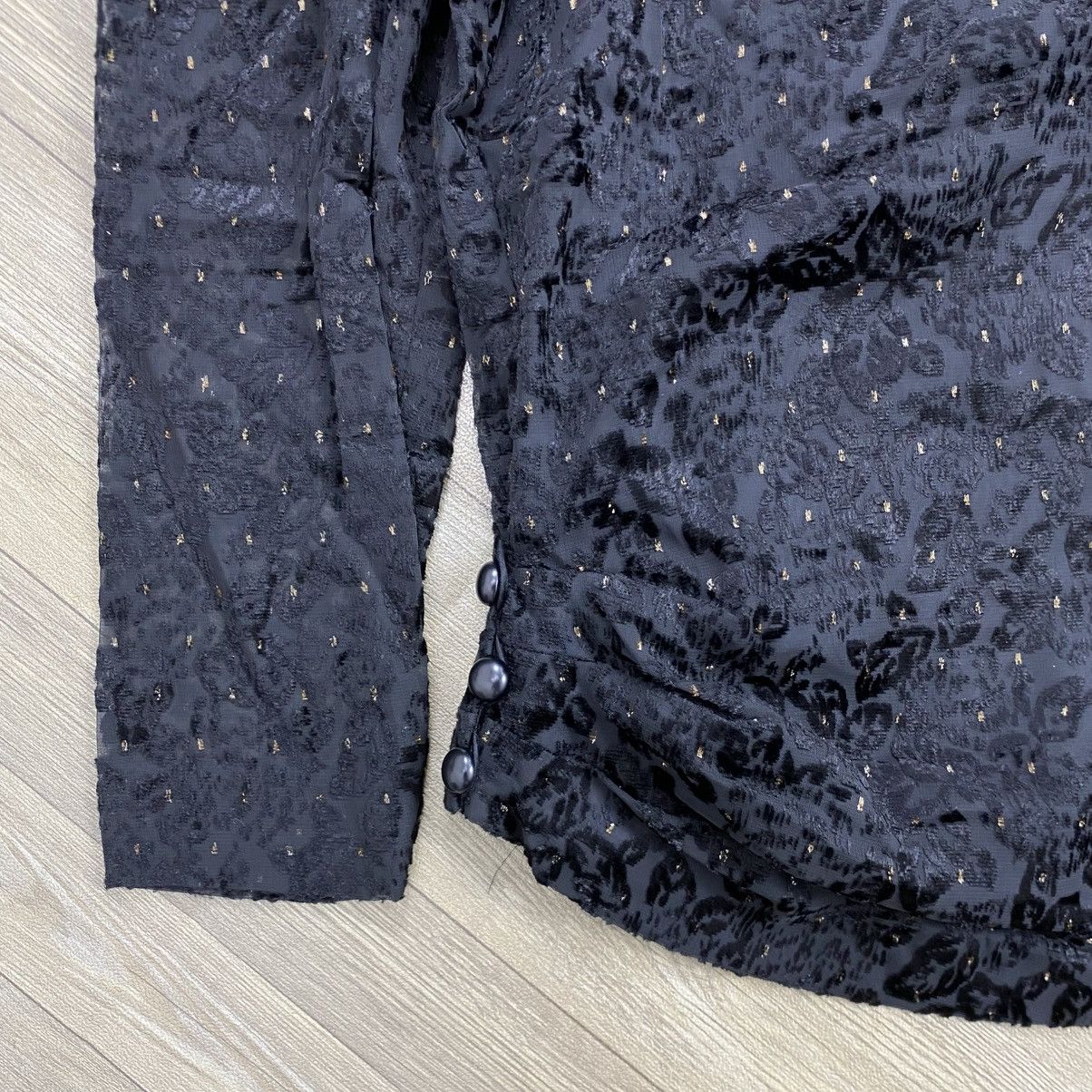 1990s Vintage Givenchy Hi Formal Brocade Womens Blazer