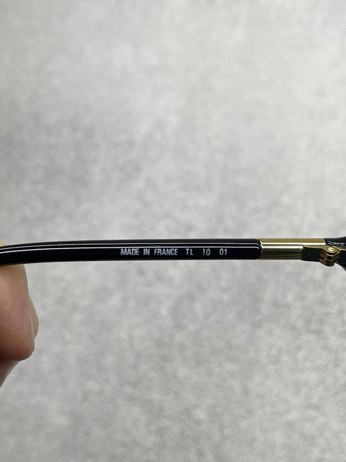 TED LAPIDUS Ted Lapidus Paris 1970 Black Gold Sunglasses Tom Ford Style Size ONE SIZE - 17 Thumbnail