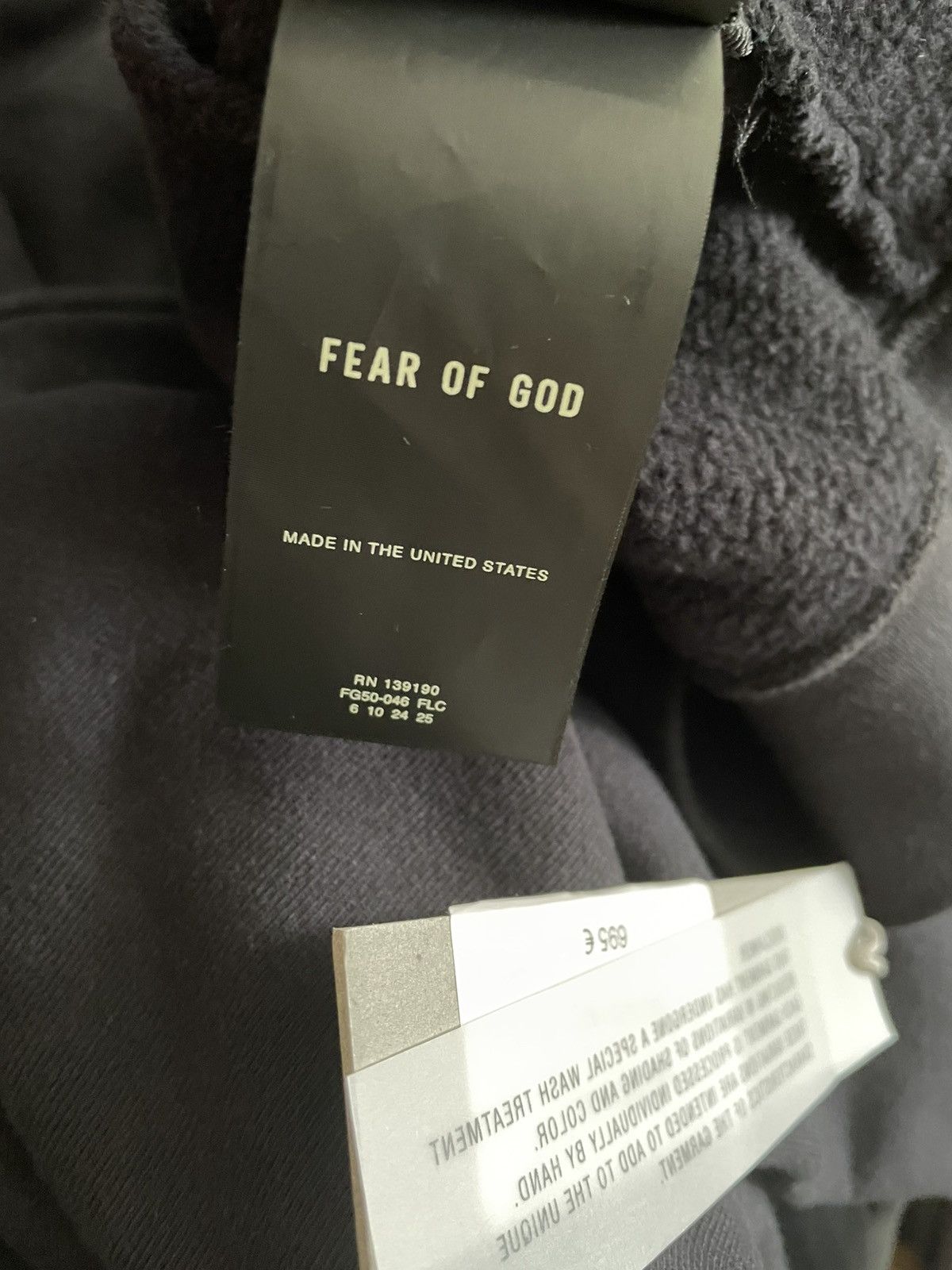 Fear of God Fear of God Baseball Hoodie - Mainline - NEVER WORN W/tags Size US M / EU 48-50 / 2 - 7 Thumbnail