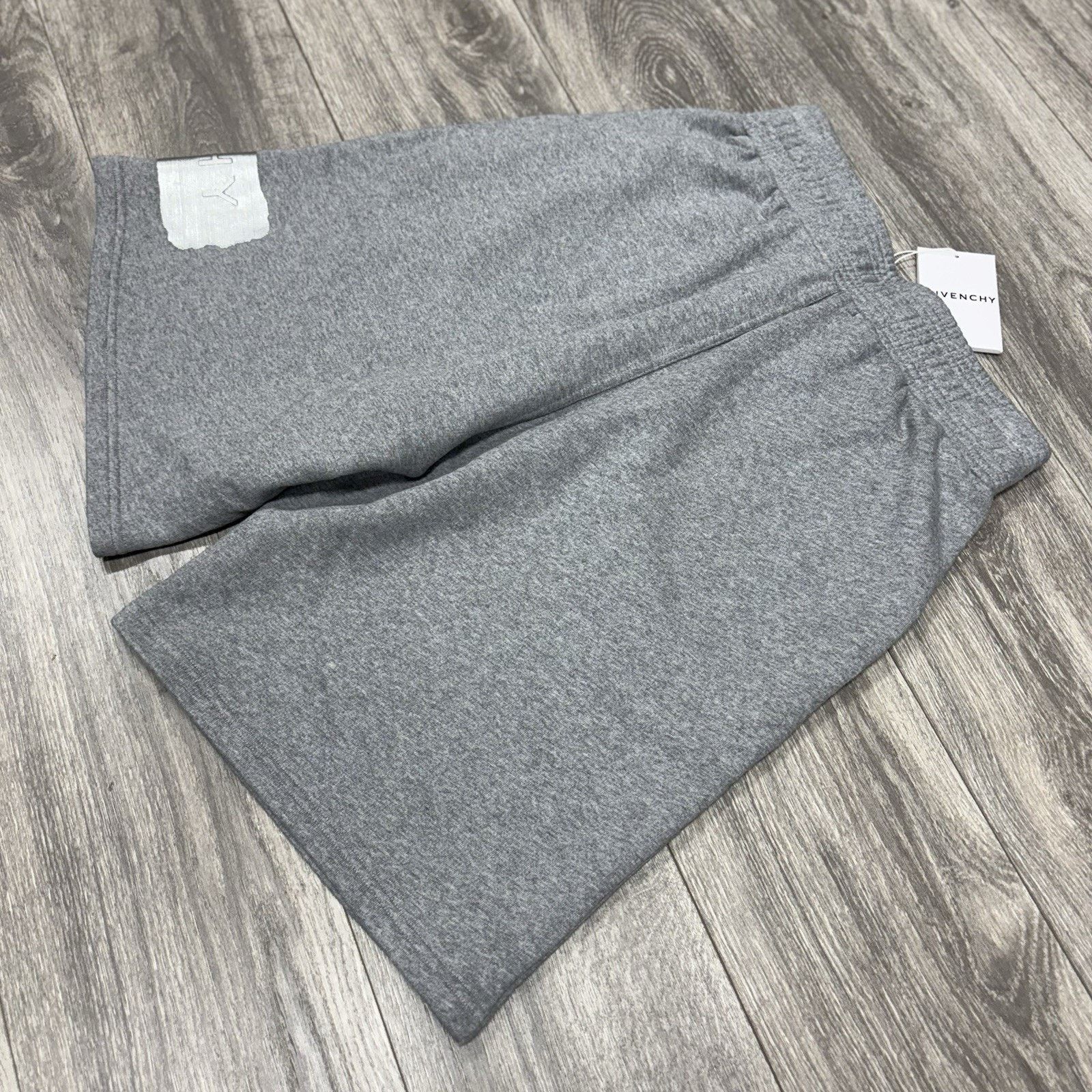 Givenchy Givenchy Latex Band Shorts ' Light Grey Melange ' | NEW! Size US 34 / EU 50 - 10 Thumbnail