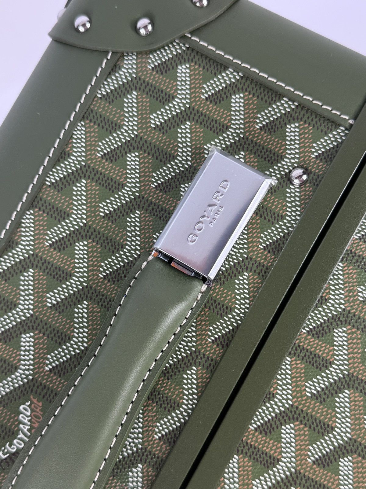 Goyard LIMITED EDITION NUMBERED #1 BOURGET PM CABIN SUITCASE RARE Size ONE SIZE - 5 Thumbnail