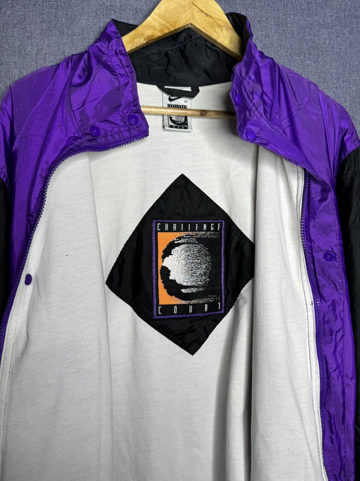 Nike Vintage Nike Challenge Court Tennis Jacket Andre Agassi Size US M / EU 48-50 / 2 - 14 Thumbnail