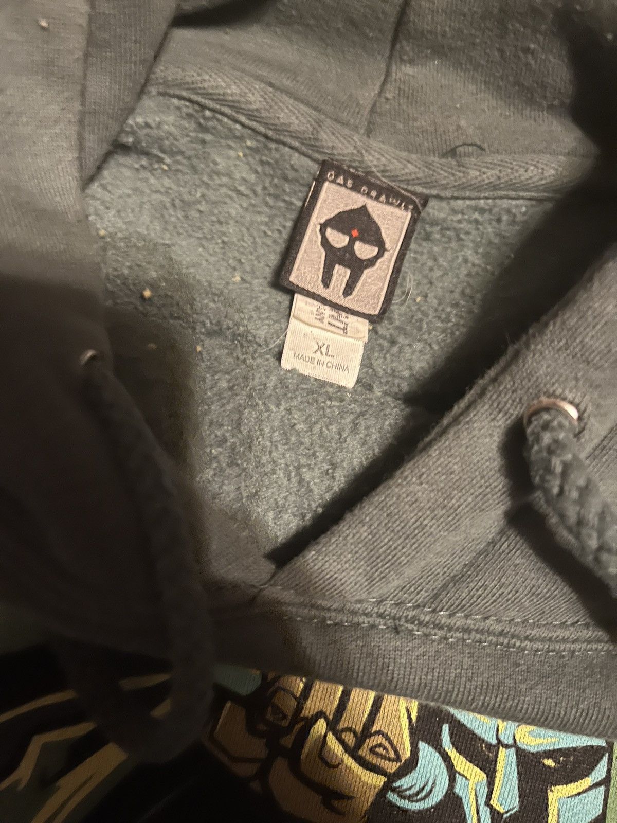 MF Doom × Vintage MF DOOM AntiHero Hoodie XL Size US XL / EU 56 / 4 - 3 Thumbnail