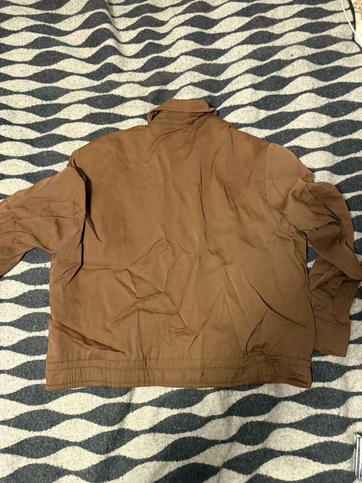 Vintage 50s 60s brown Ricky gabardine jacket Size US L / EU 52-54 / 3 - 2 Thumbnail