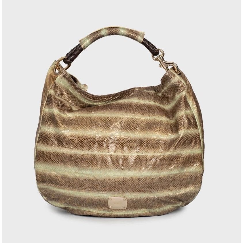 Jimmy Choo Jimmy Choo Multicolor Striped Leather Shoulder Bag Size ONE SIZE - 1 Thumbnail